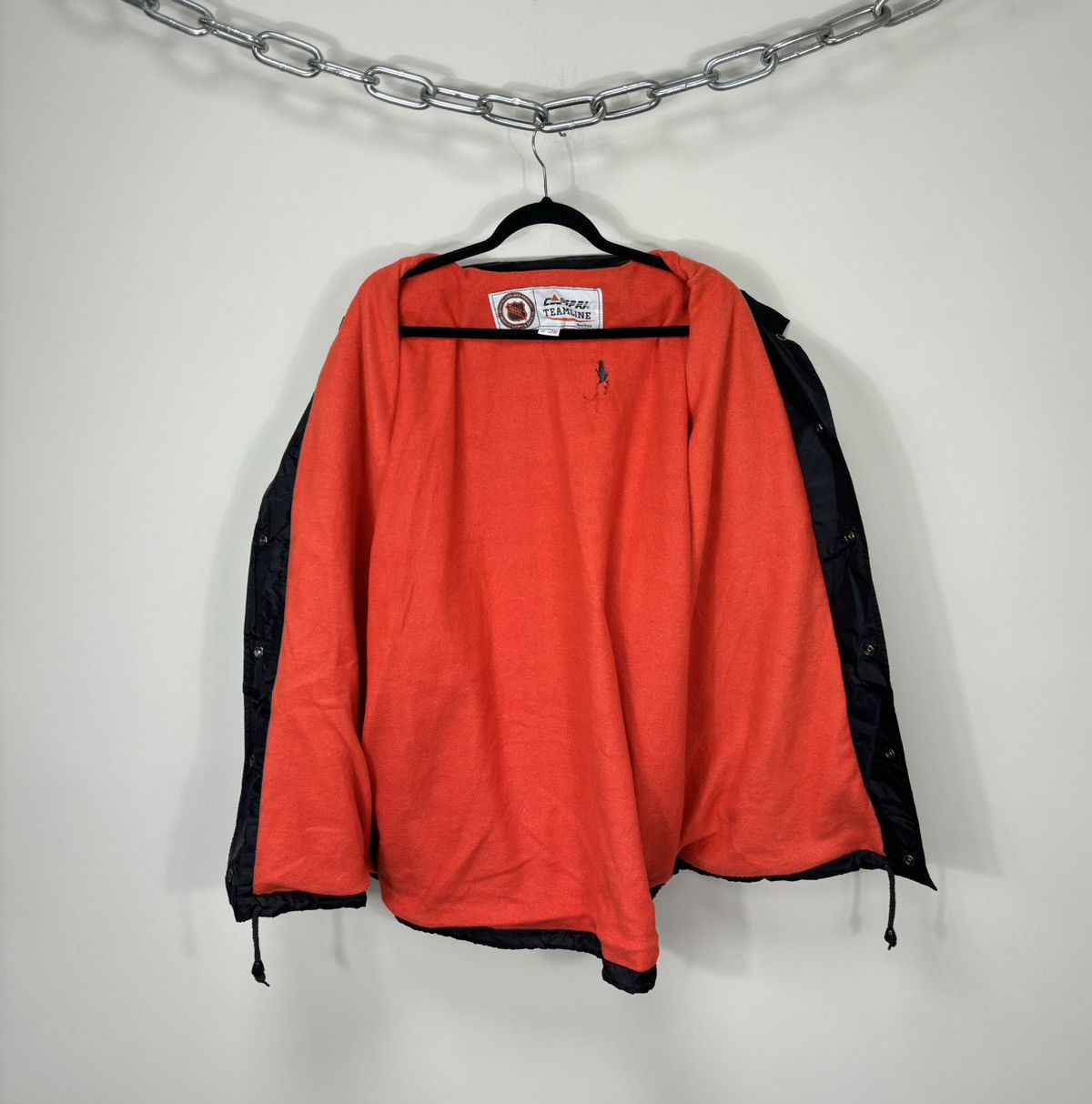 NHL Vintage Chicago Blackhawks NHL Big Logo Rare Jacket Size US XL / EU 56 / 4 - 3 Thumbnail