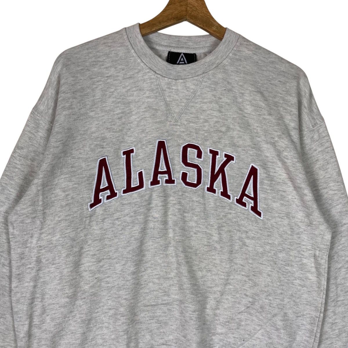 Vintage Vintage Ace USA Alaska Pullover Jumper Sweatshirt Size US M / EU 48-50 / 2 - 2 Thumbnail