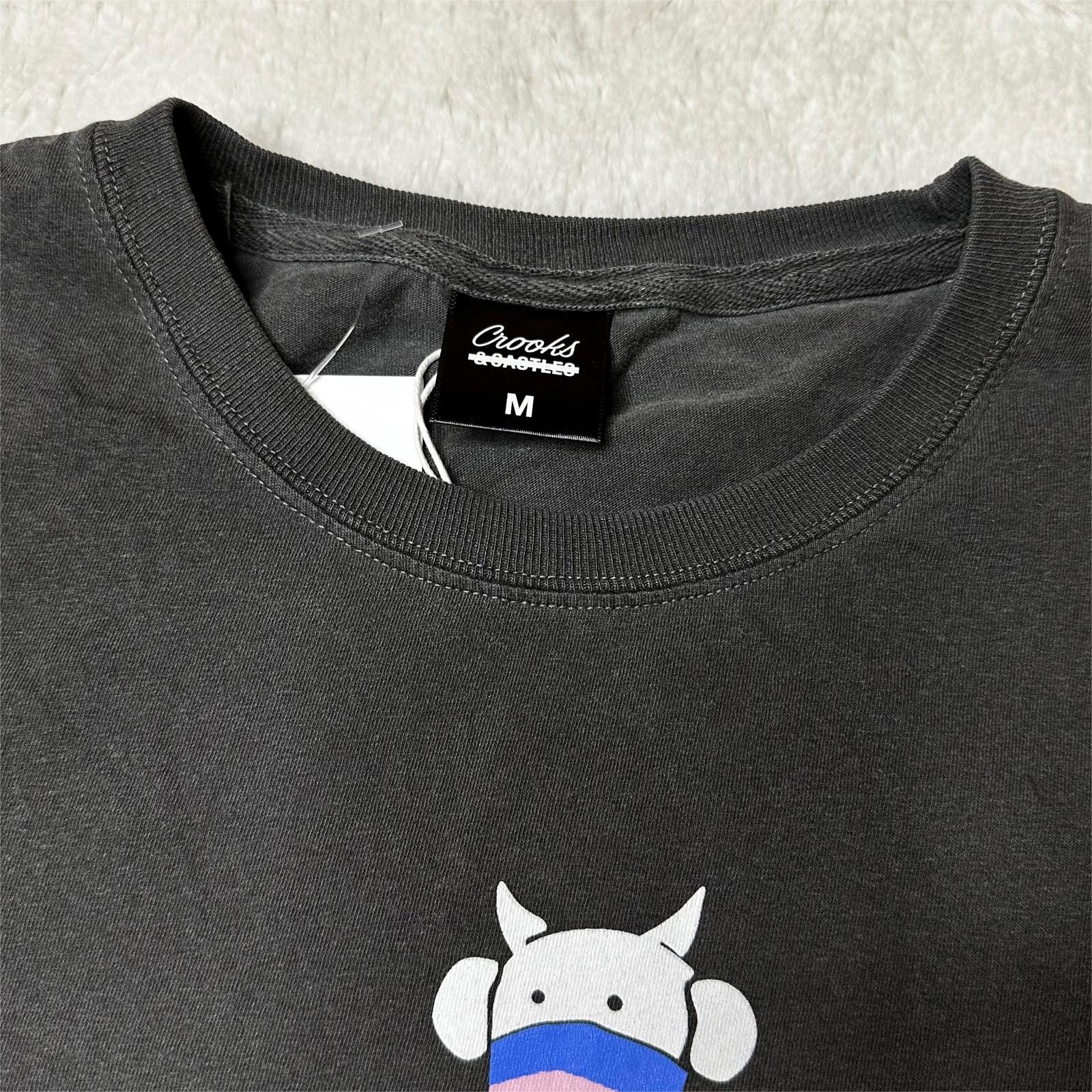 Crooks & Castles NWT Crooks & Castles Bear Graphic T-Shirt Grey Women’s M Size M / US 6-8 / IT 42-44 - 4 Thumbnail