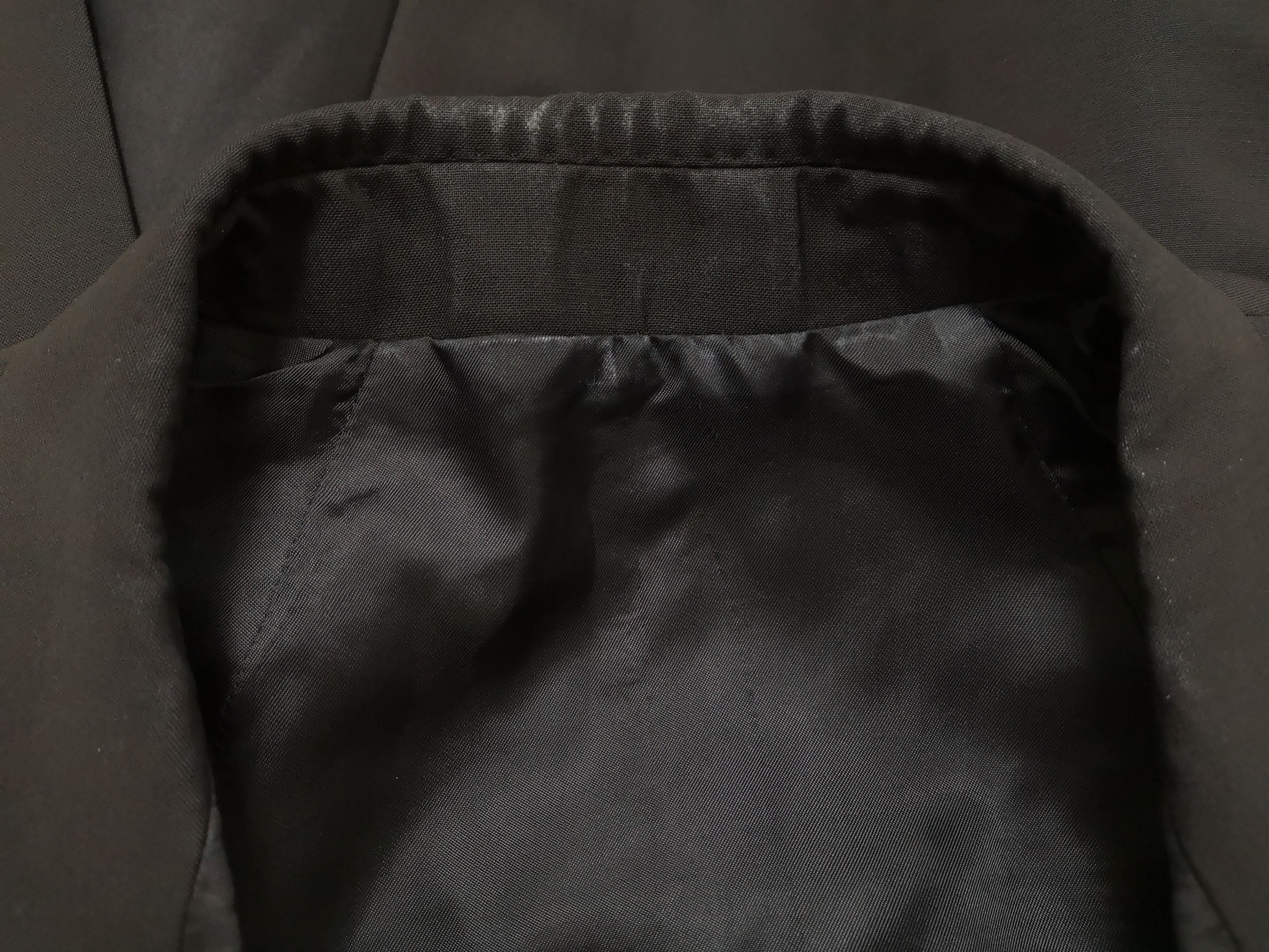 Rick Owens Rick Owens Exaggerated Shoulder Blazer Jacket In Black Wool Size 50R - 3 Thumbnail