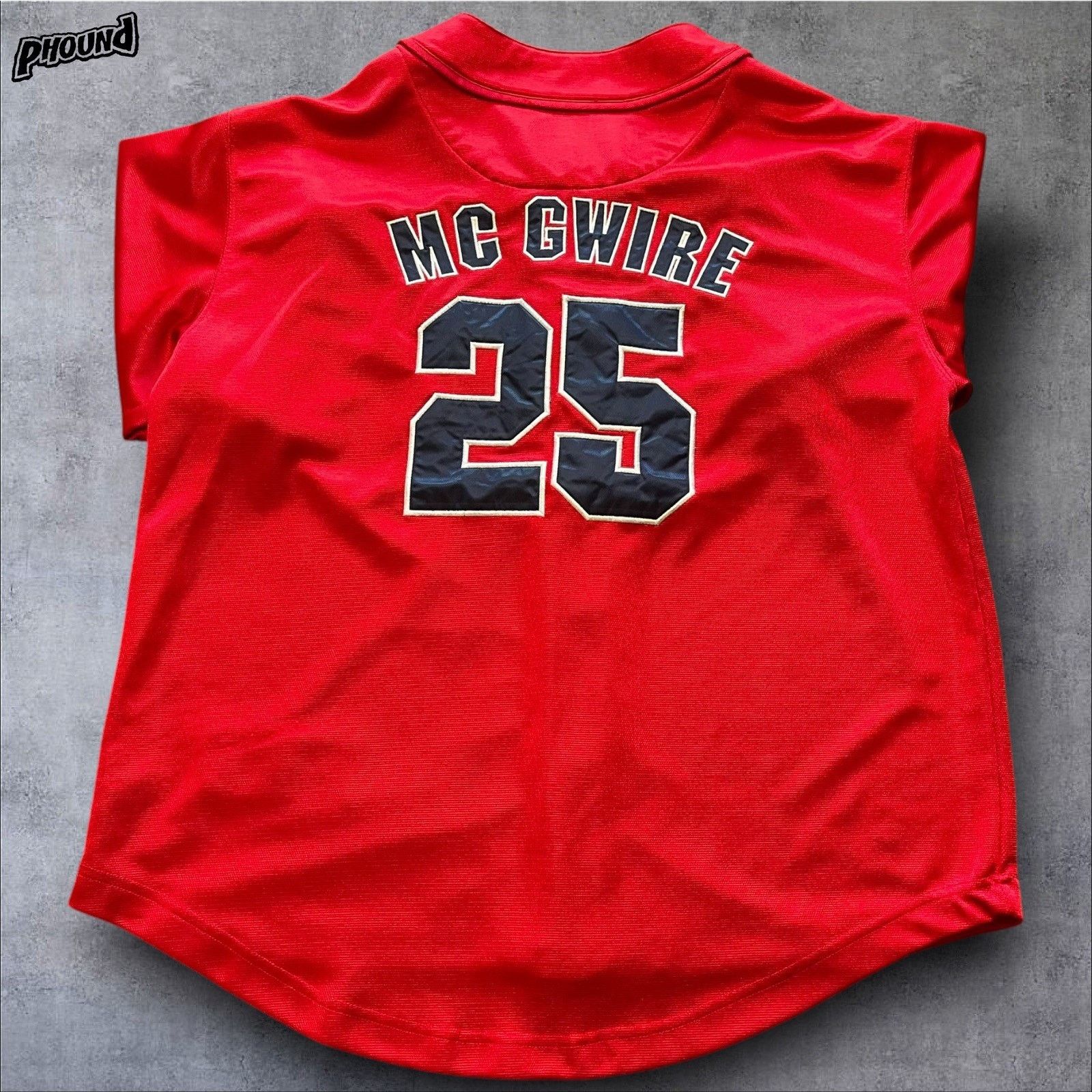 Mirage Mark Mcgwire #25 Vtg Cardinals Jersey M Genuine MIRAGE Size US M / EU 48-50 / 2 - 2 Thumbnail