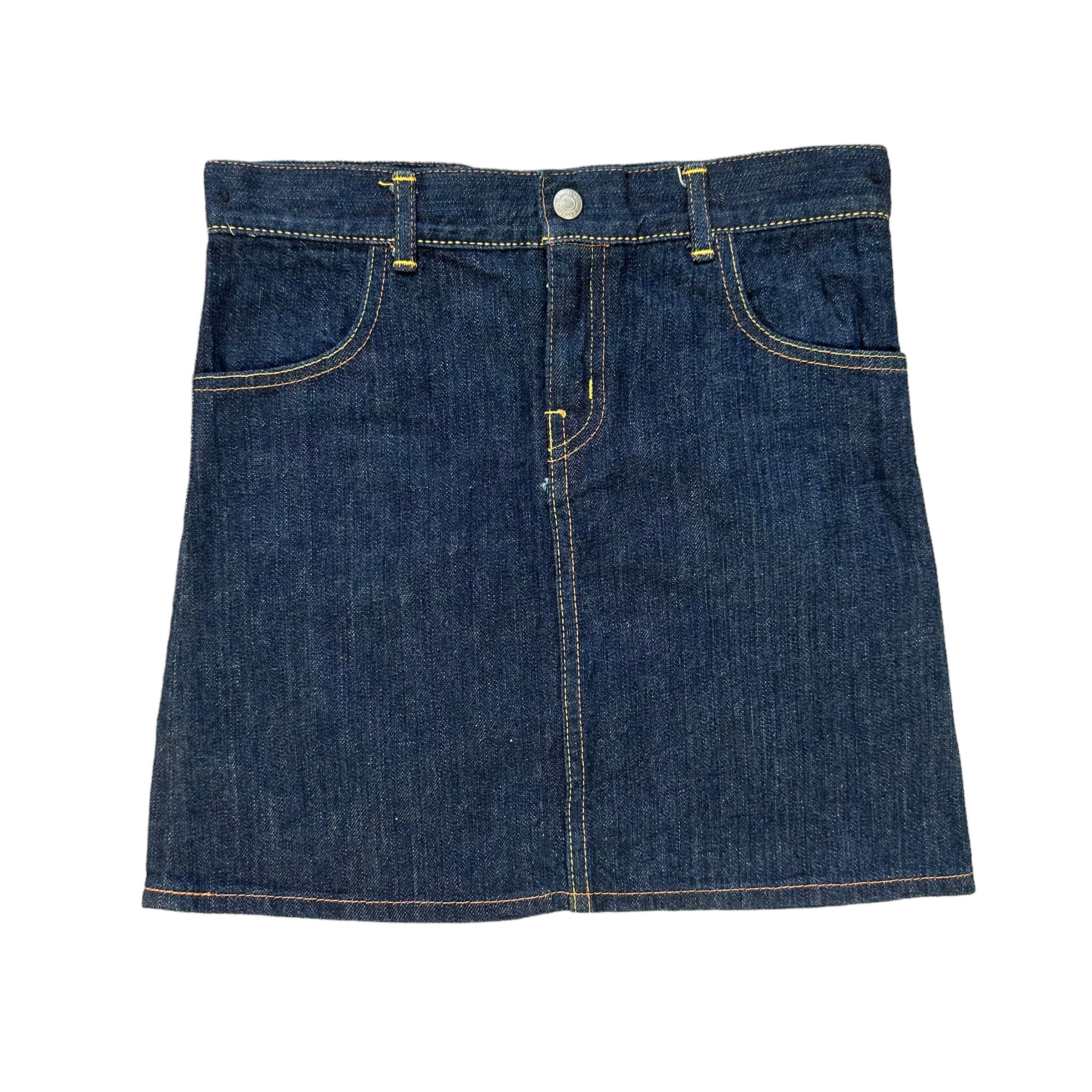 Evisu EVISU PINK DAICOCK DENIM MINI SKIRTS #8655-019 Size 27" / US 4 / IT 40 - 3 Thumbnail
