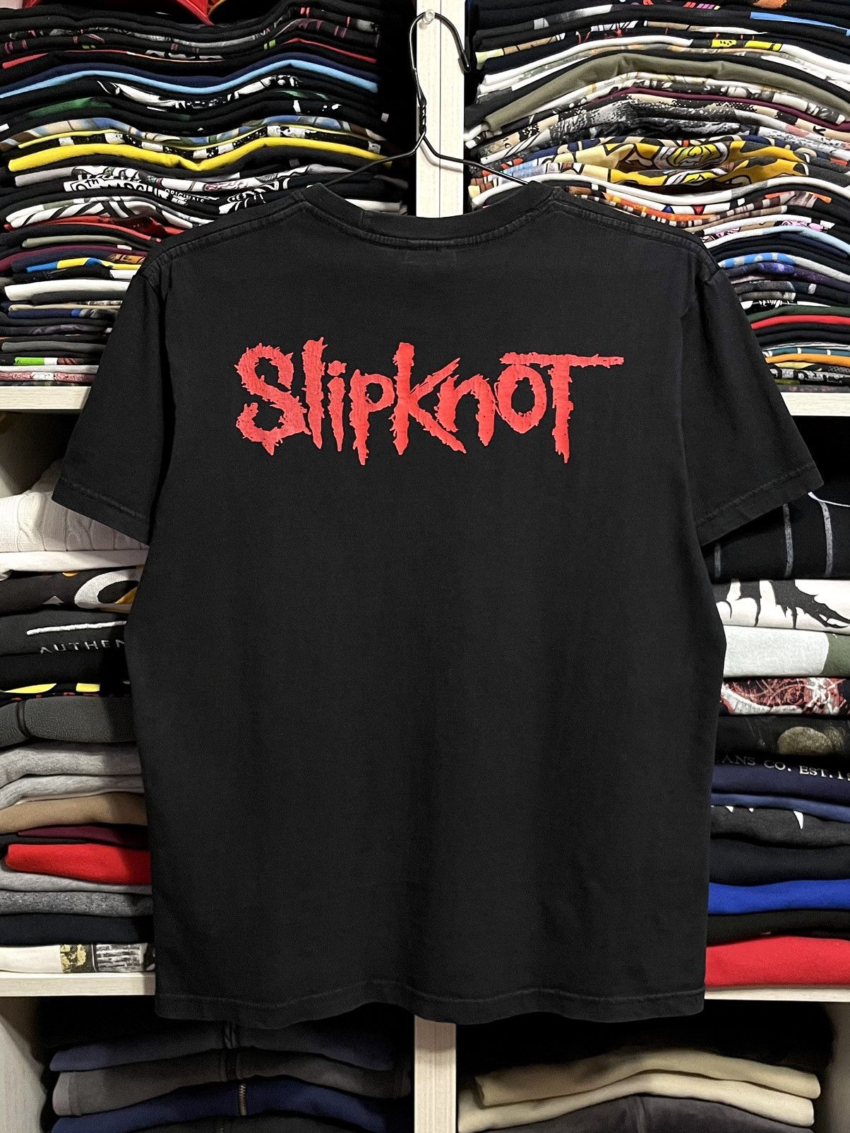 Band Tees Vintage Y2K Slipknot All Hope Is Gone Metal Band T-Shirt Size US M / EU 48-50 / 2 - 7 Thumbnail
