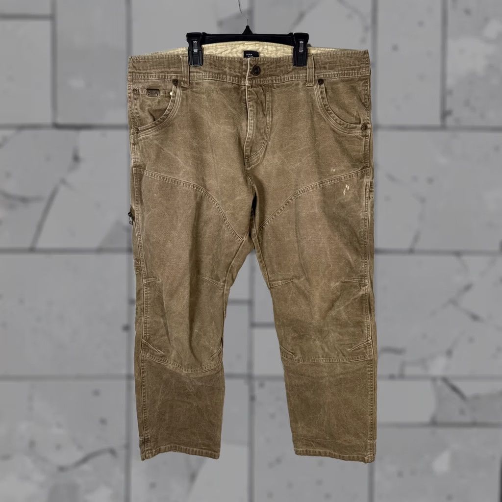 Doublet Kuhl The Law Mens 40x29 Brown Patina Dye Double Knee Outdoor Hiking Pants Size US 40 / EU 56 - 1 Thumbnail