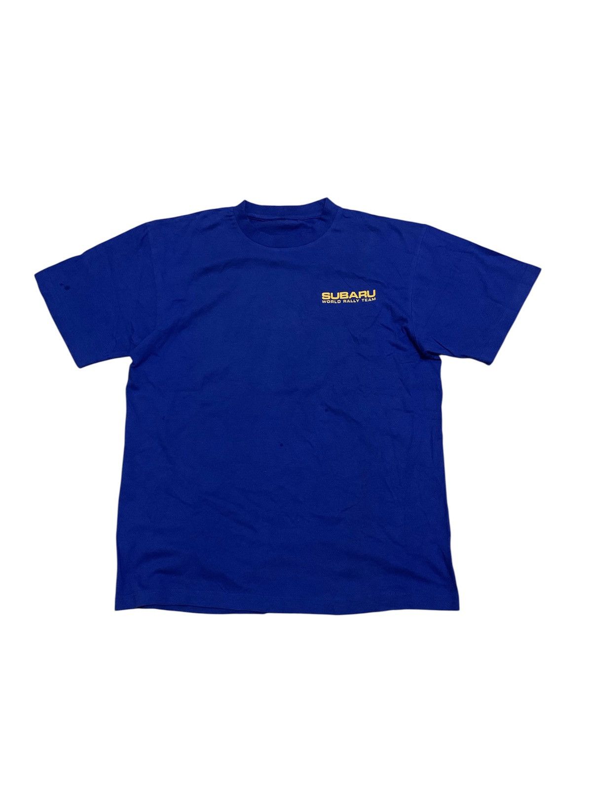 Japanese Brand 🐍 Vintage Subaru World Rally Team Tee Size US M / EU 48-50 / 2 - 2 Thumbnail