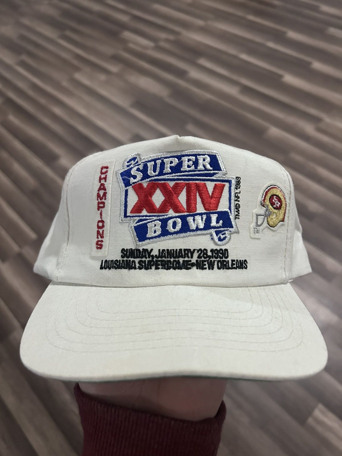 Vintage Vintage 90s 49er Super Bowl hat Size ONE SIZE - 1 Thumbnail