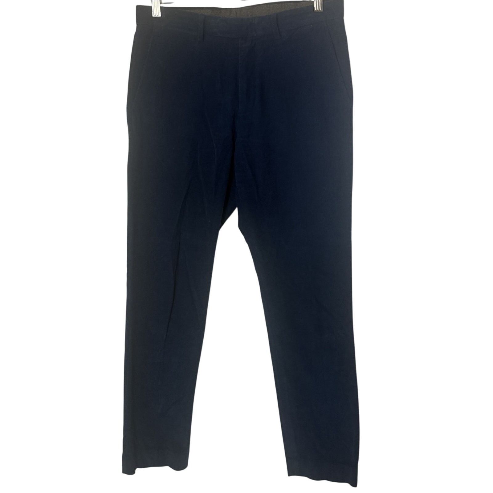 J.Crew J Crew Bowery Corduroy Pant Blue Slim Career Office Preppy Size US 32 / EU 48 - 1 Thumbnail