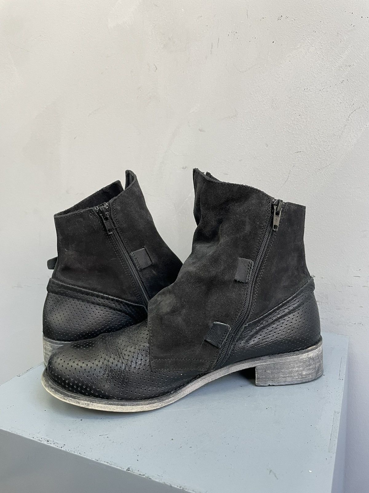 A.S.98 Riccanera a.s. 98 gothic black boots modern style Size US 8 / IT 38 - 7 Thumbnail