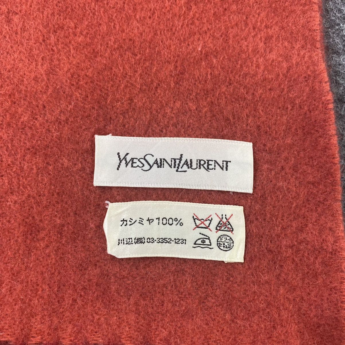 Vintage × Yves Saint Laurent Yves Saint Laurent Scarf / Muffler / Neckwear -T1139 Size ONE SIZE - 5 Thumbnail