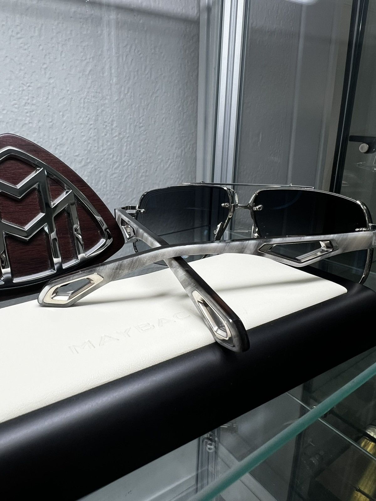 MAYBACH Eyewear Maybach King II Sunglasses Size ONE SIZE - 4 Thumbnail
