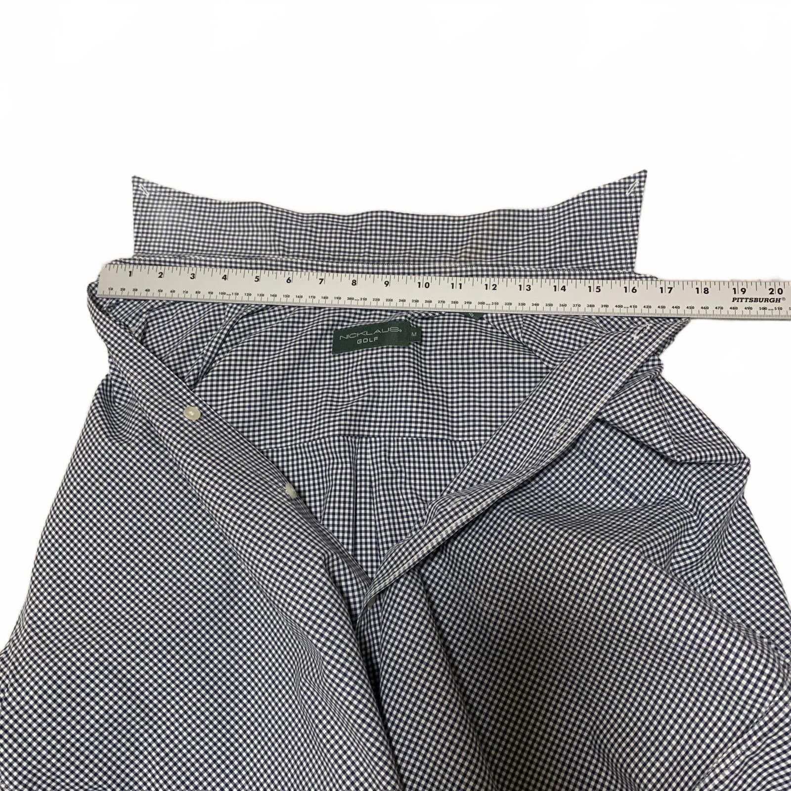 Nicolas Andreas Taralis Vintage 90s Nicklaus Golf Men's Shirt Medium Check Size US M / EU 48-50 / 2 - 12 Thumbnail