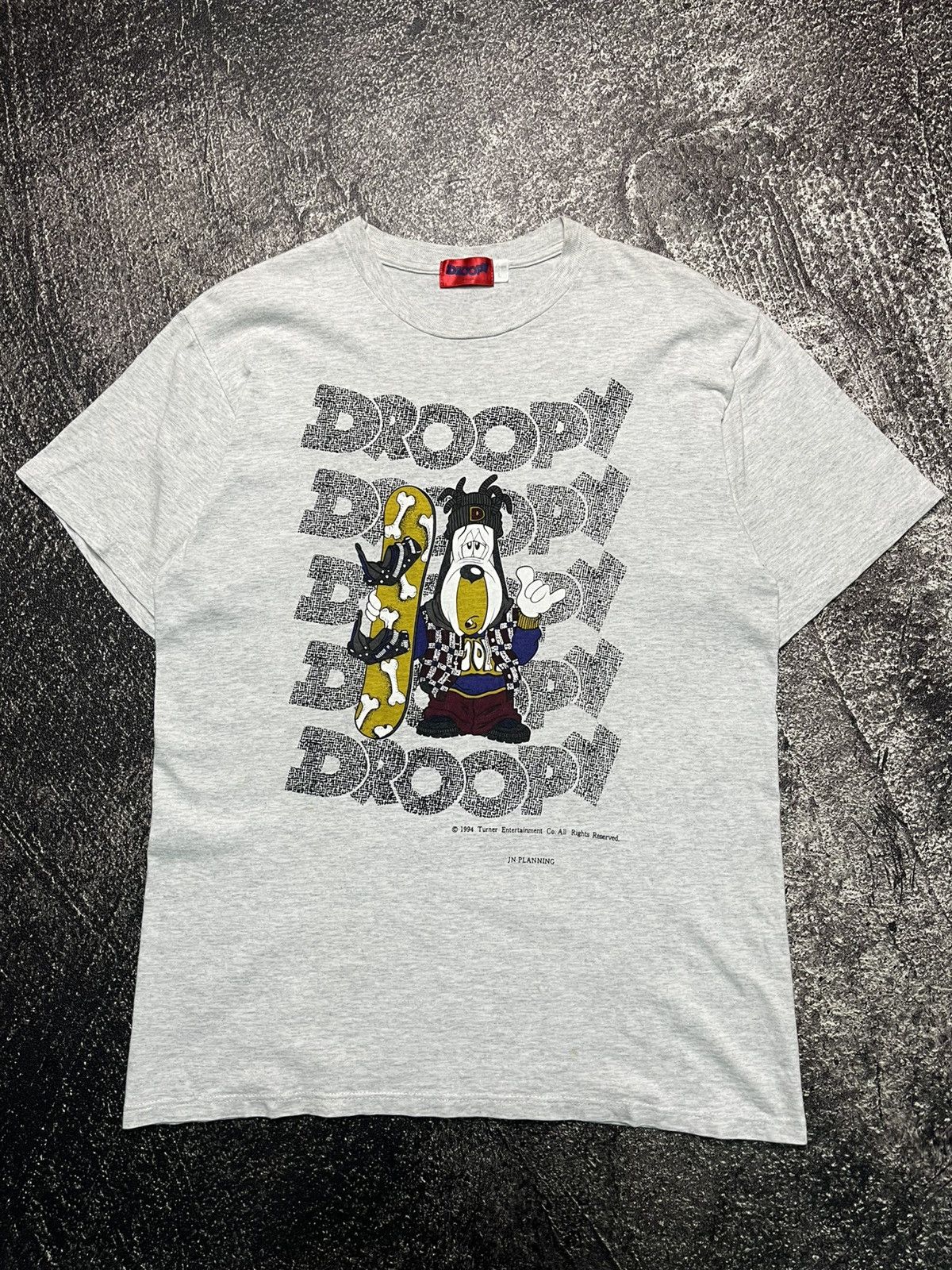 Vintage Vintage Droopy 1994 Grey T-Shirts Size US L / EU 52-54 / 3 - 1 Thumbnail