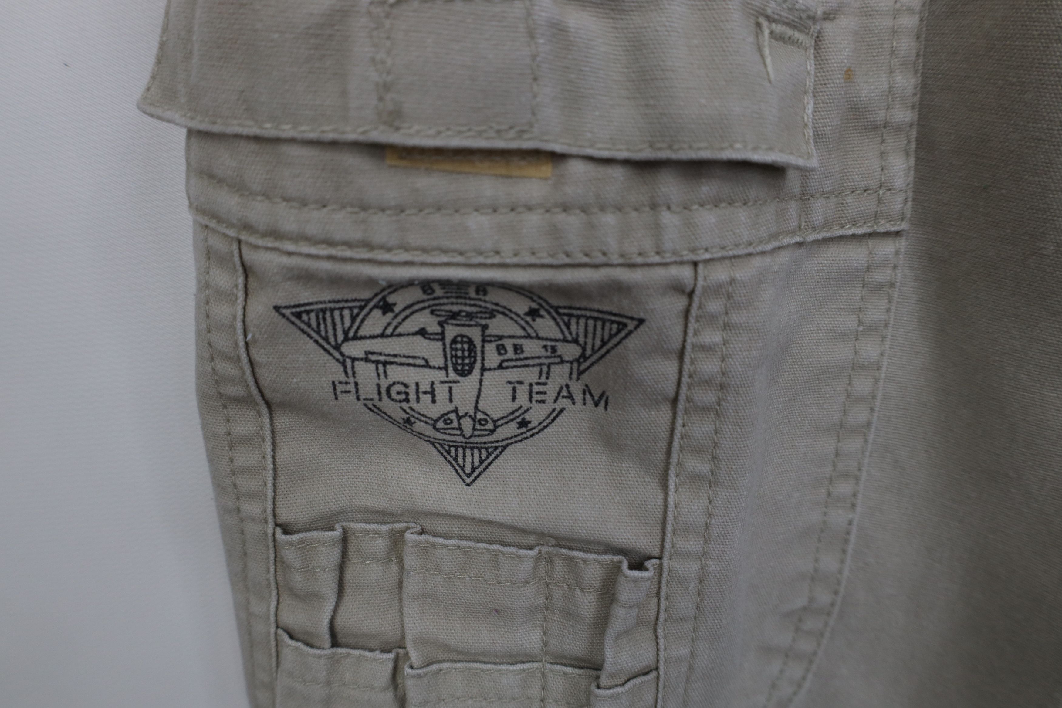 Vintage Vintge 90s Streetwear Stonewash Baggy Canvas Cargo Pants Size US 38 / EU 54 - 6 Thumbnail