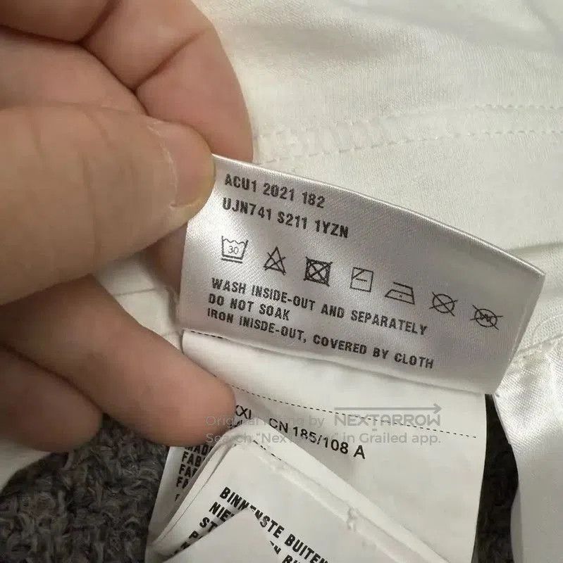 Prada Prada White Cotton Men's T-Shirt XXL. Size US XXL / EU 58 / 5 - 5 Thumbnail
