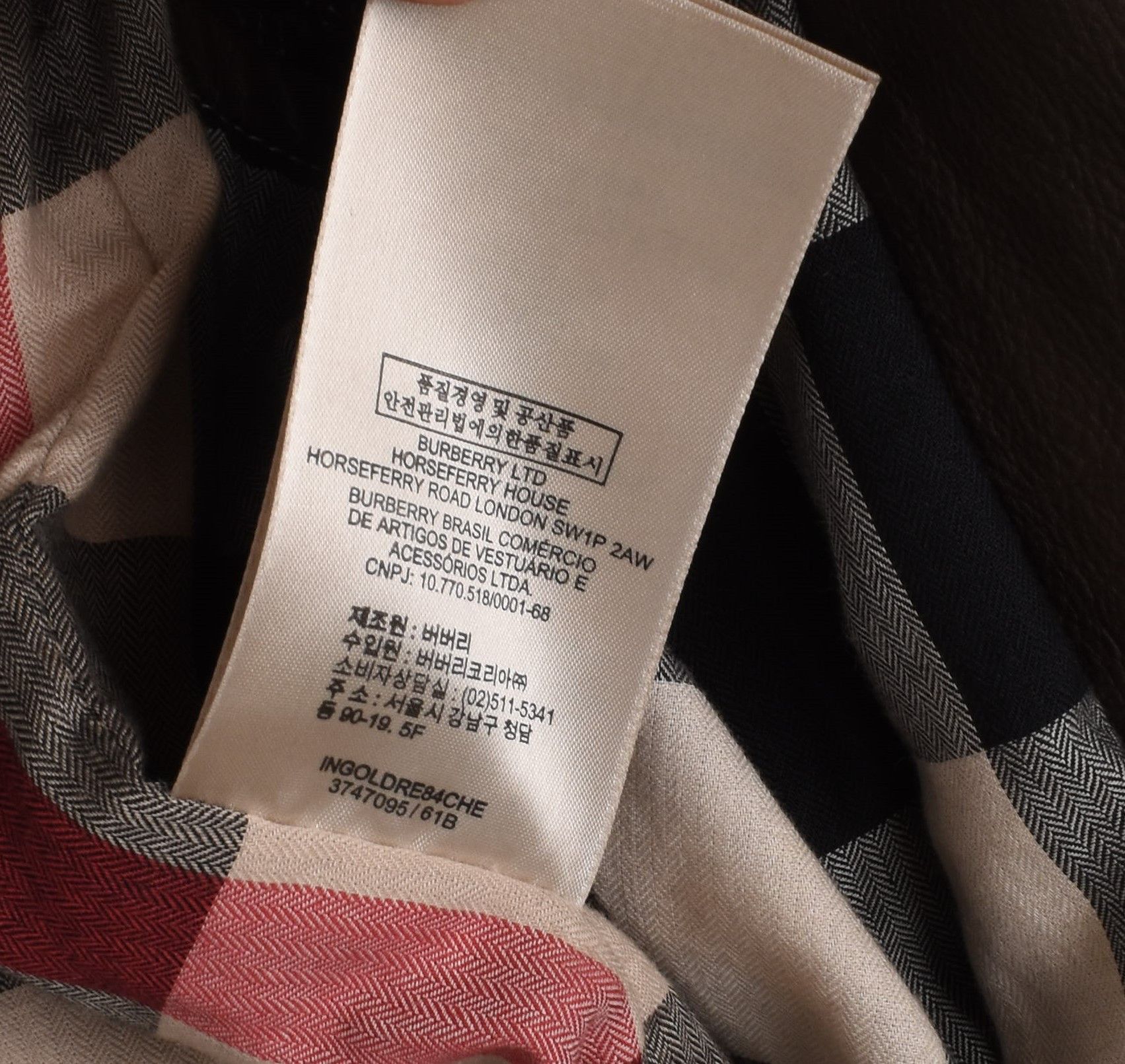 Burberry Burberry Brit Men Jacket Leather Multi Pocket, Vintage, M Size US M / EU 48-50 / 2 - 10 Thumbnail
