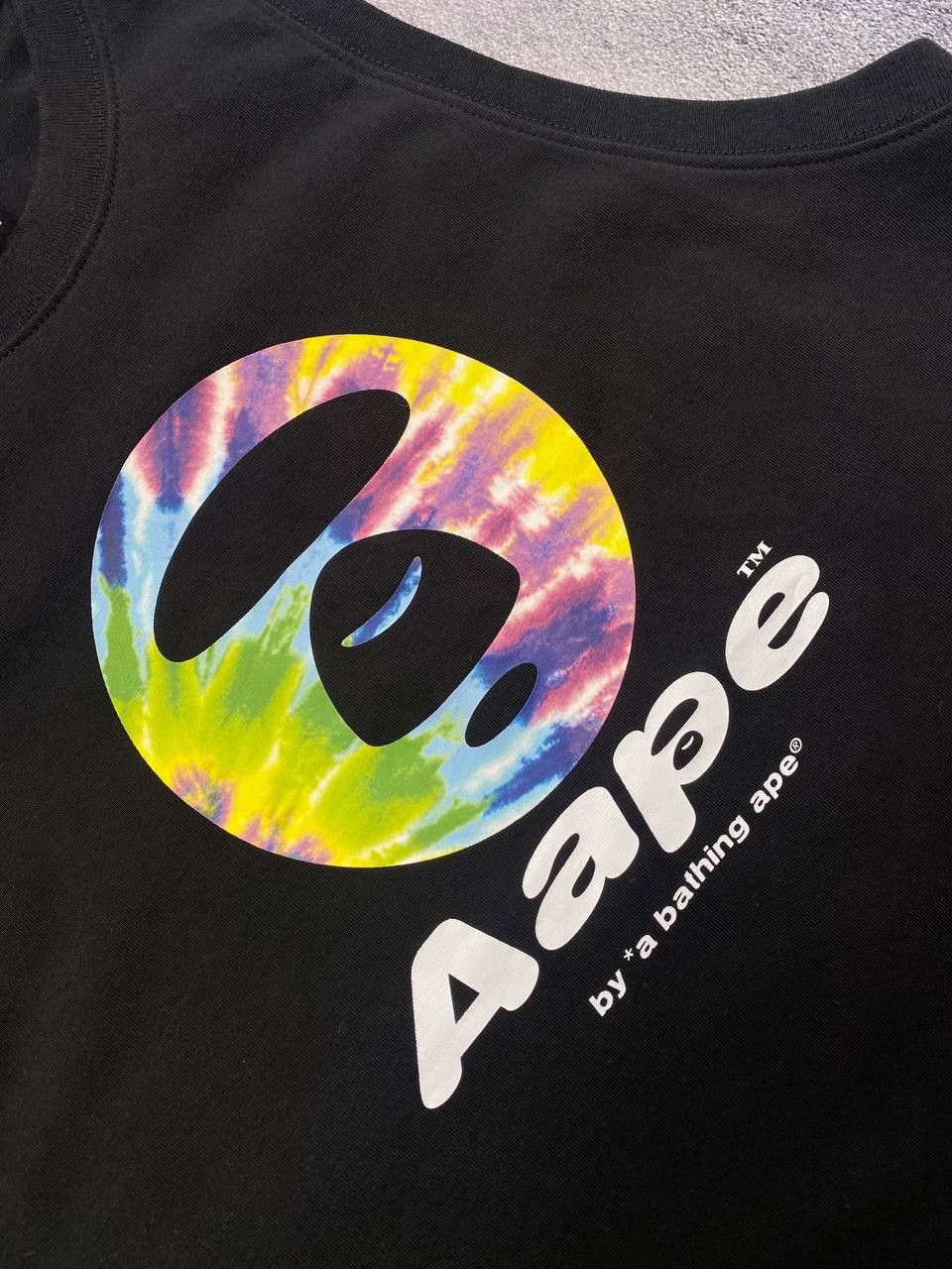 Aape Aape by A Bathing Ape T-shirt black with colorful logo Size US M / EU 48-50 / 2 - 4 Thumbnail