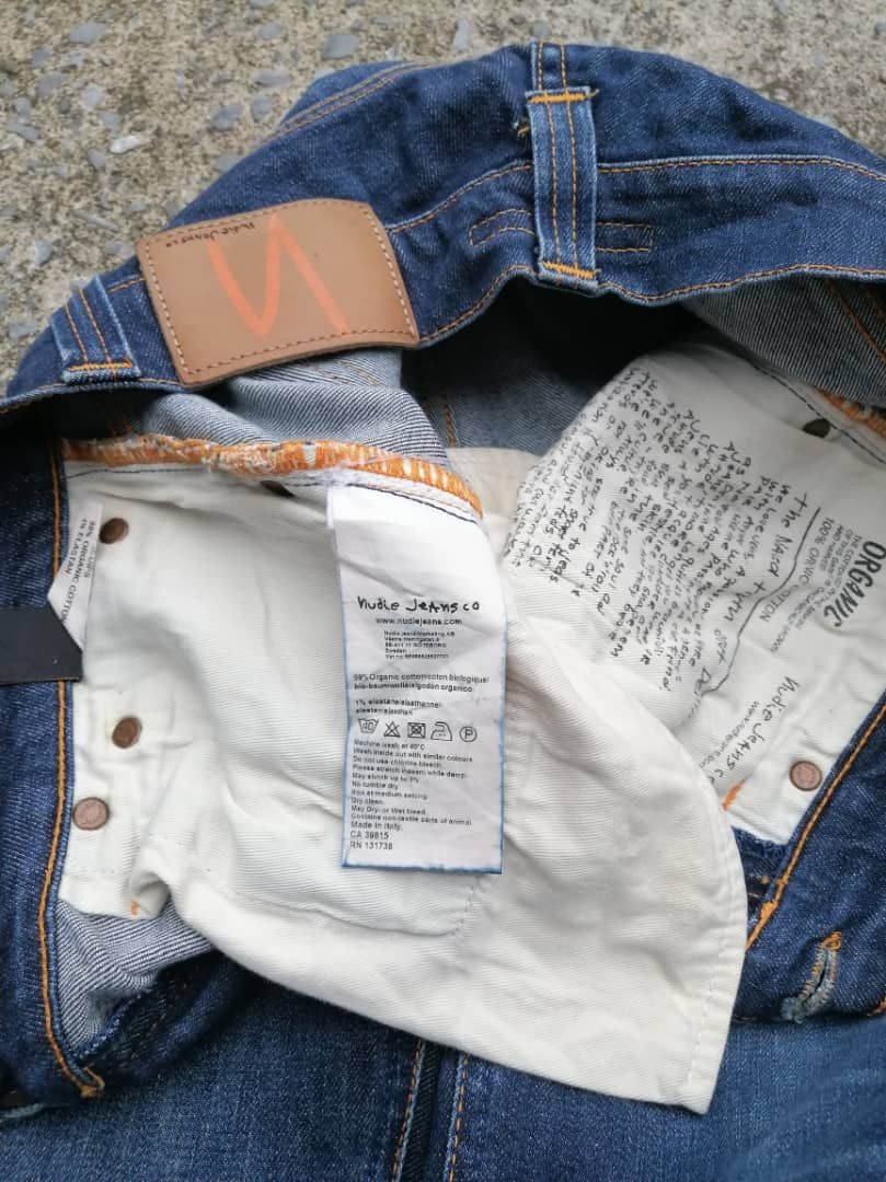 Nudie Jeans Nudie Jeans Lean Dean Dry 16 Dips Denim Jeans Size US 28 / EU 44 - 8 Thumbnail