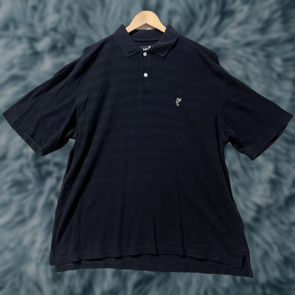 Vintage VINTAGE Ashworth Polo Golf Shirt Adult Mens Large Black USA Logo Made in USA See Logo Size US L / EU 52-54 / 3 - 1 Thumbnail