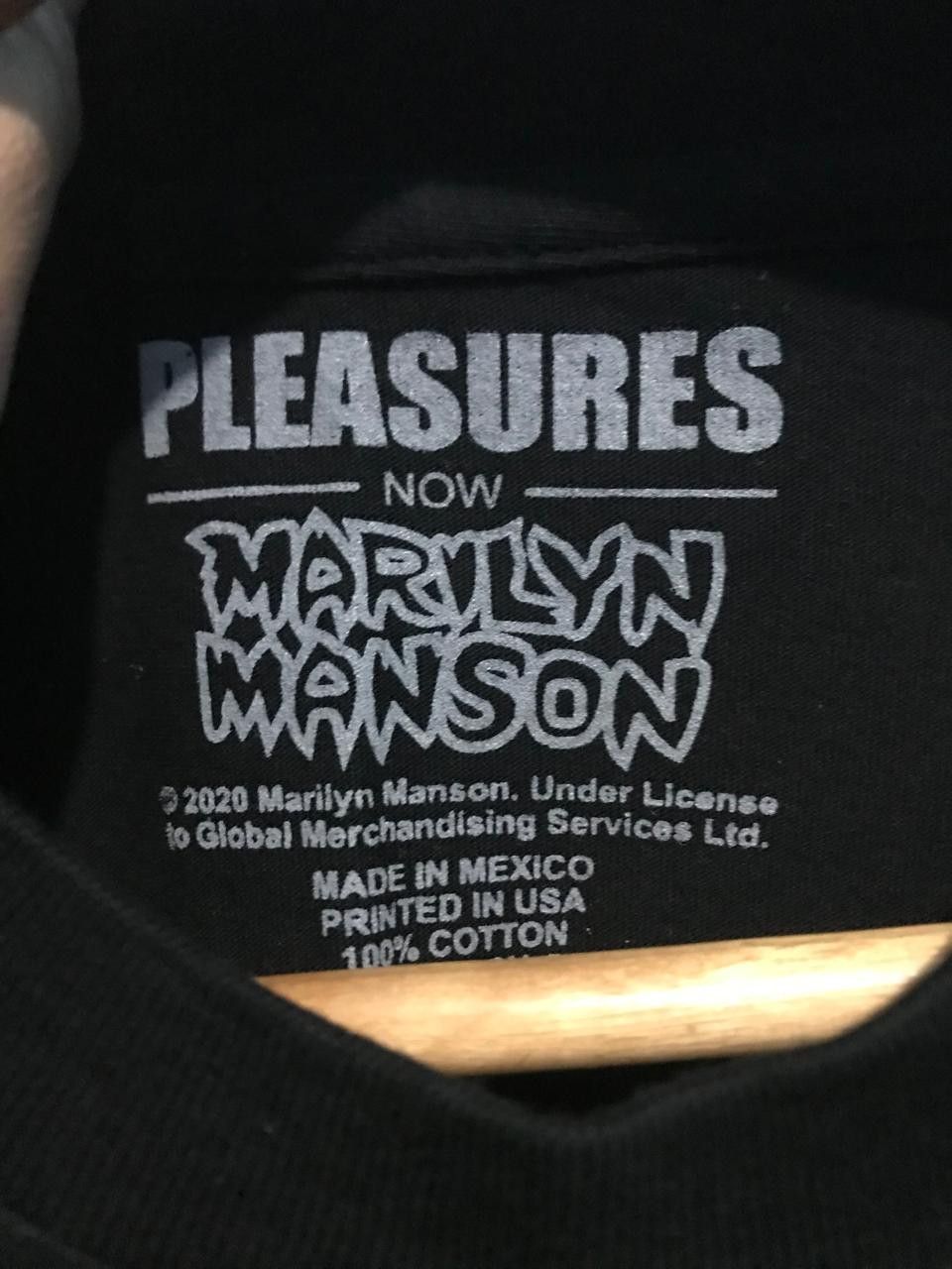 Pleasures Marilyn Manson Pleasures Tee Size US L / EU 52-54 / 3 - 2 Thumbnail