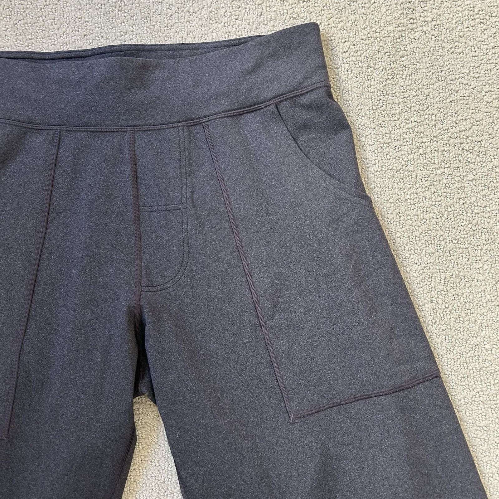 Lululemon Lululemon Mens Gray Jogger Pants Drawstring Zip Pockets Tape Size US 40 / EU 56 - 5 Thumbnail