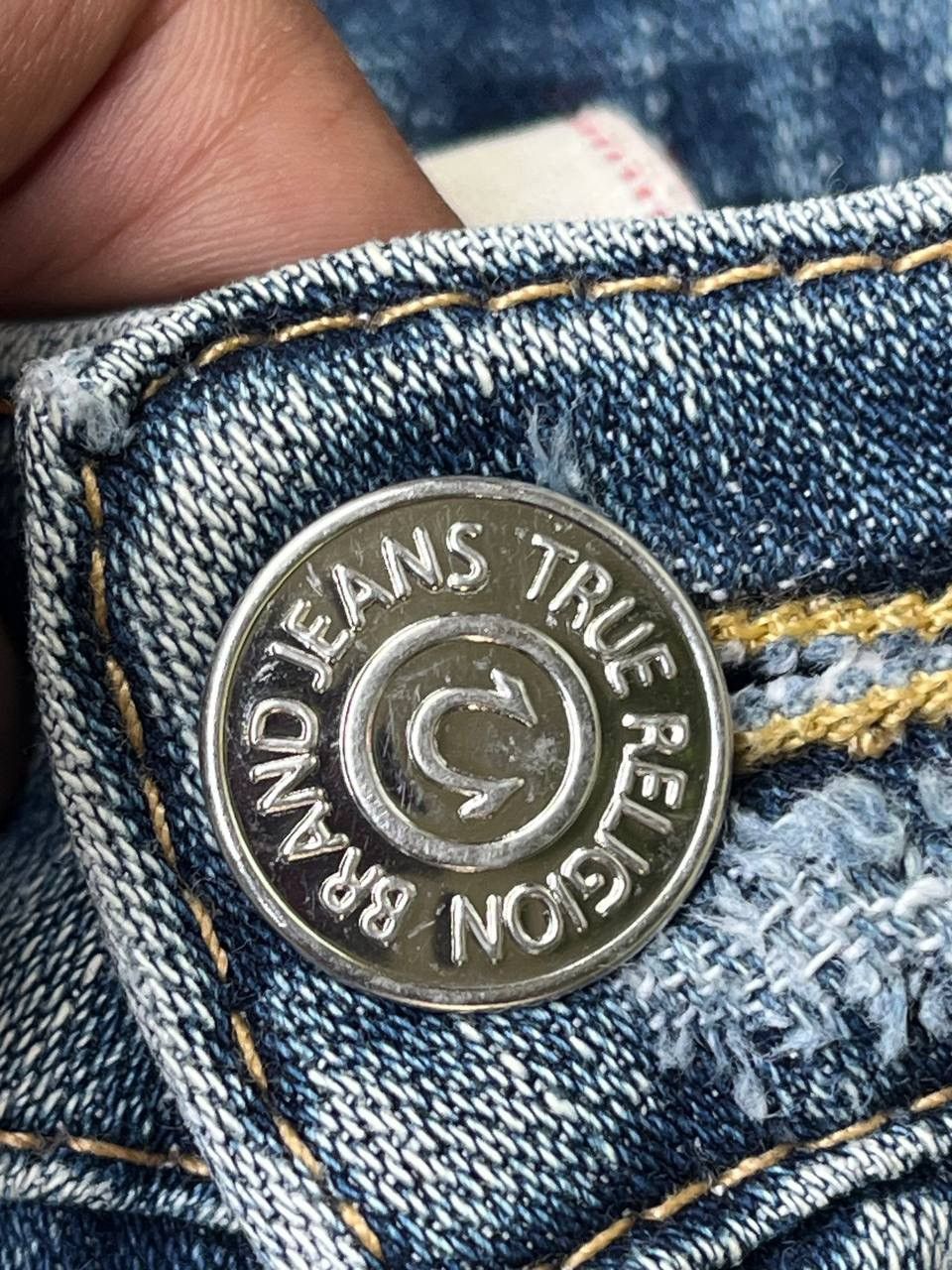True Religion VINTAGE TRUE RELIGION FLARED JEANS MADE IN USA Size US 32 / EU 48 - 9 Thumbnail