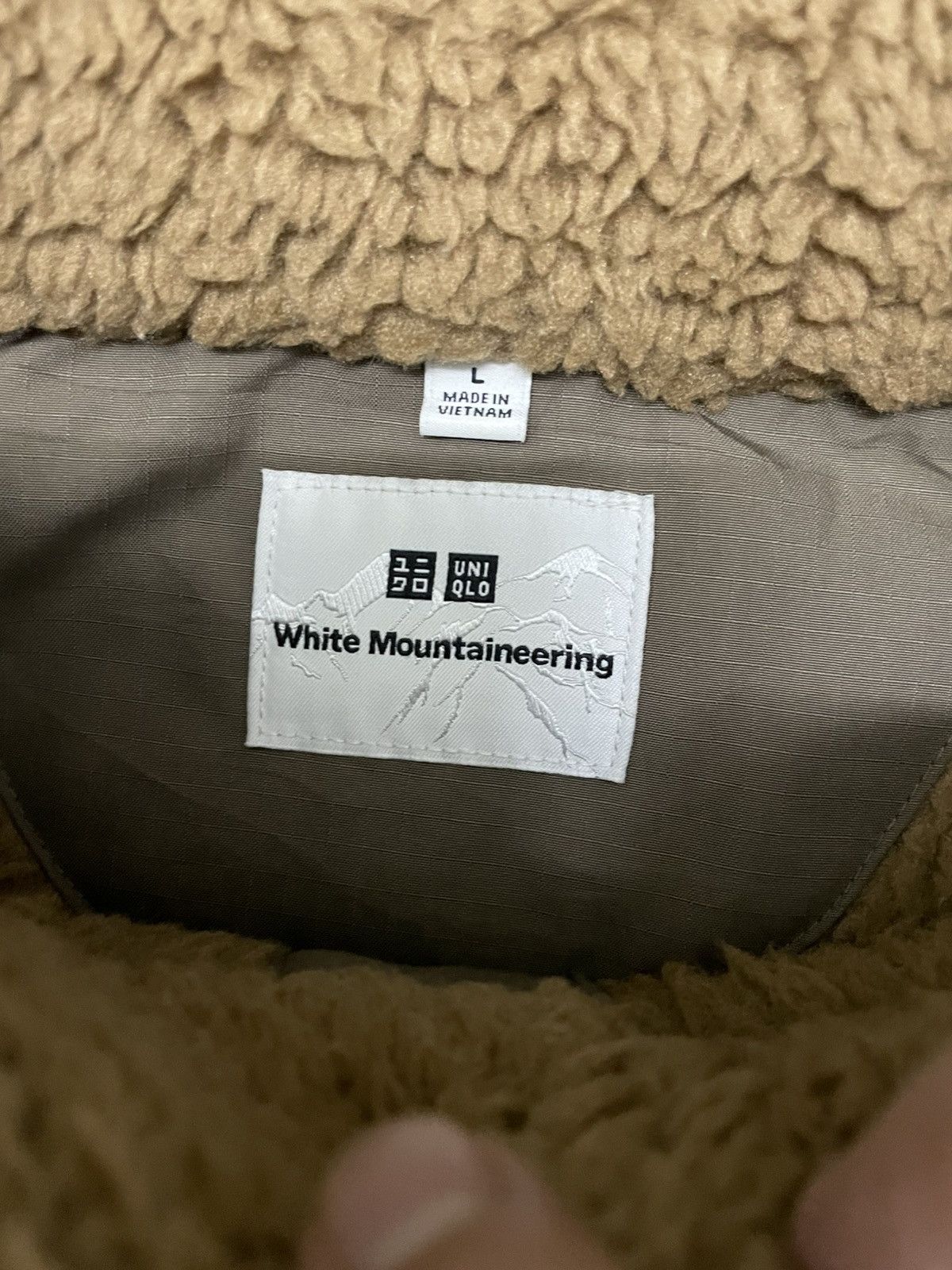 White Mountaineering White Mountaineering Fleece Jacket Size US L / EU 52-54 / 3 - 7 Thumbnail