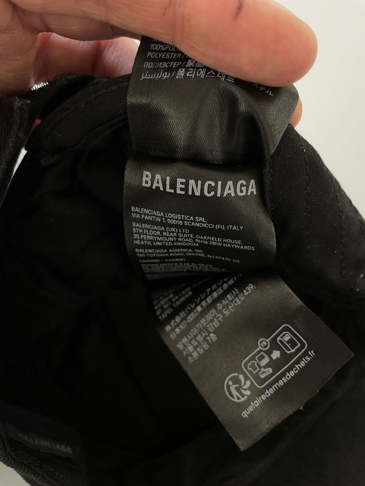 Balenciaga Balenciaga Logo CAP Size ONE SIZE - 4 Thumbnail