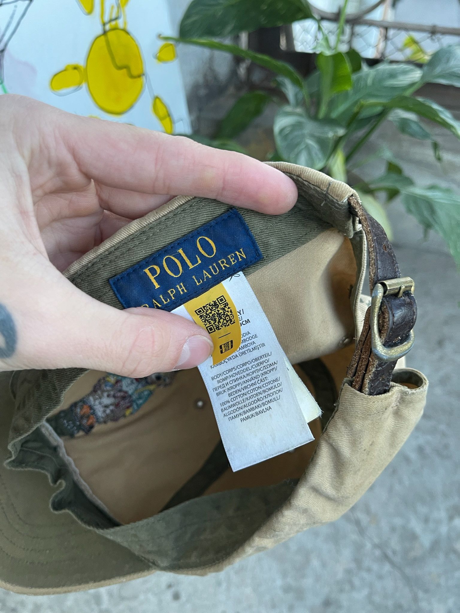 Polo Ralph Lauren Vintage Polo Ralph Lauren Sport Bear Sun Faded Cap Size ONE SIZE - 3 Thumbnail