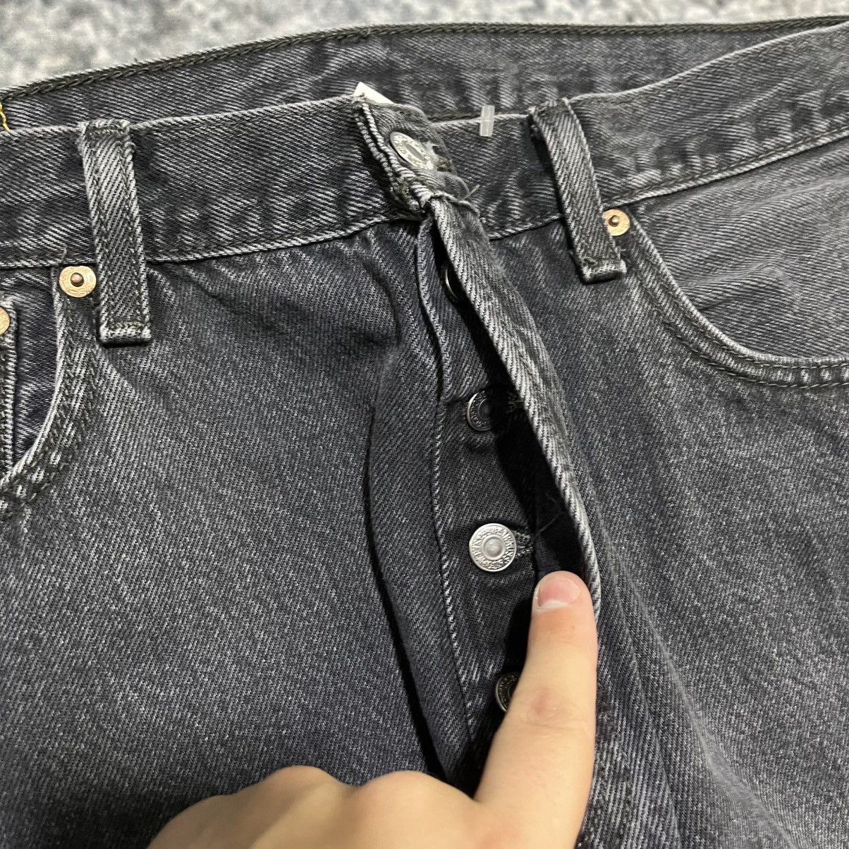 Levi's Vintage 2000s Levi's 501 Button Fly Grunge Skater Jeans Size US 34 / EU 50 - 6 Thumbnail