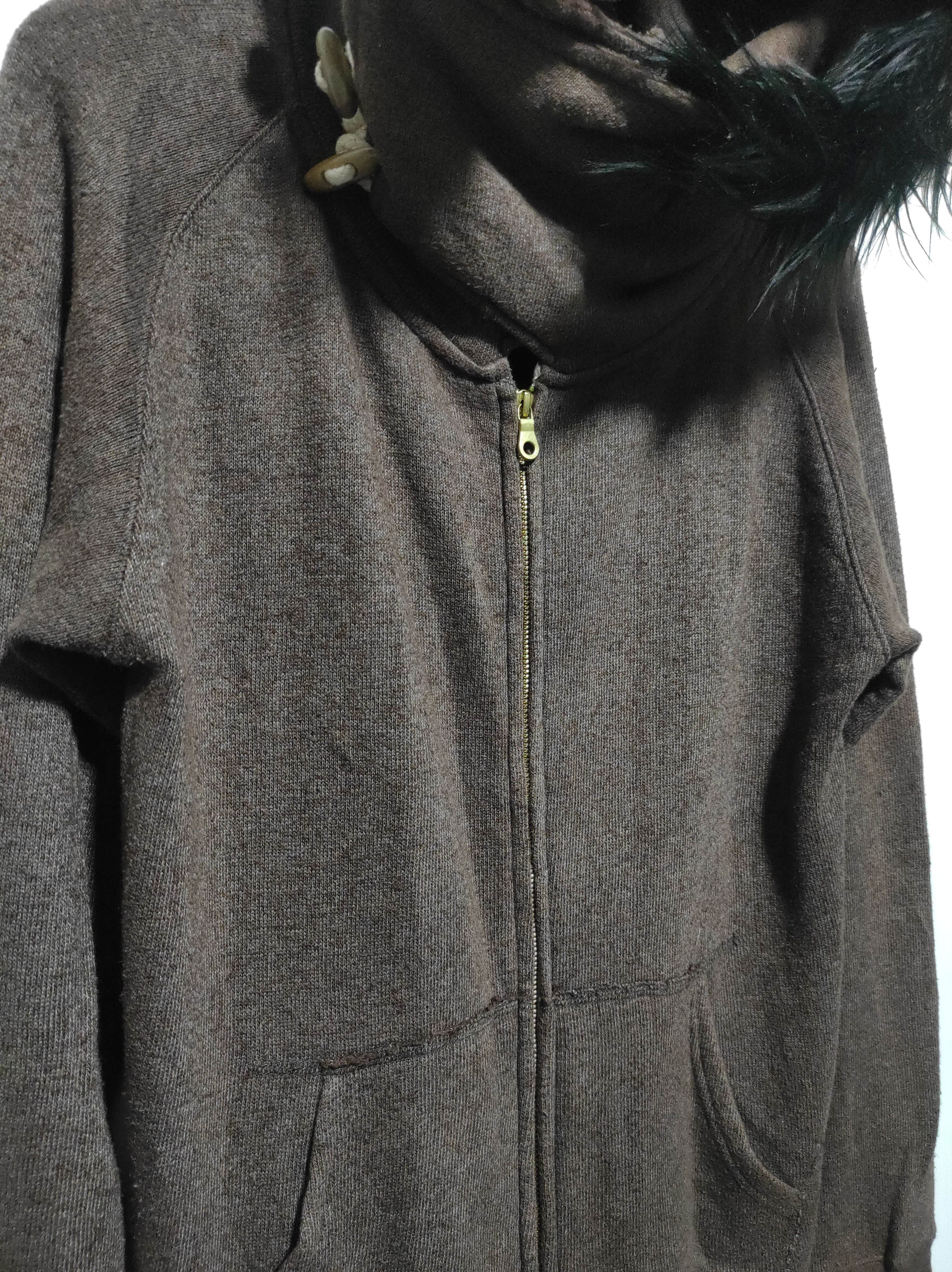 Hysteric Glamour Union Double Zip Fur Hoodie i6w9 LBG style Size US M / EU 48-50 / 2 - 10 Thumbnail