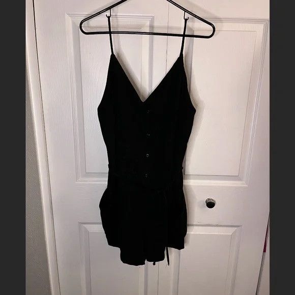 Topshop Topshop Button Up Romper Sz10 Size L / US 10 / IT 46 - 1 Thumbnail