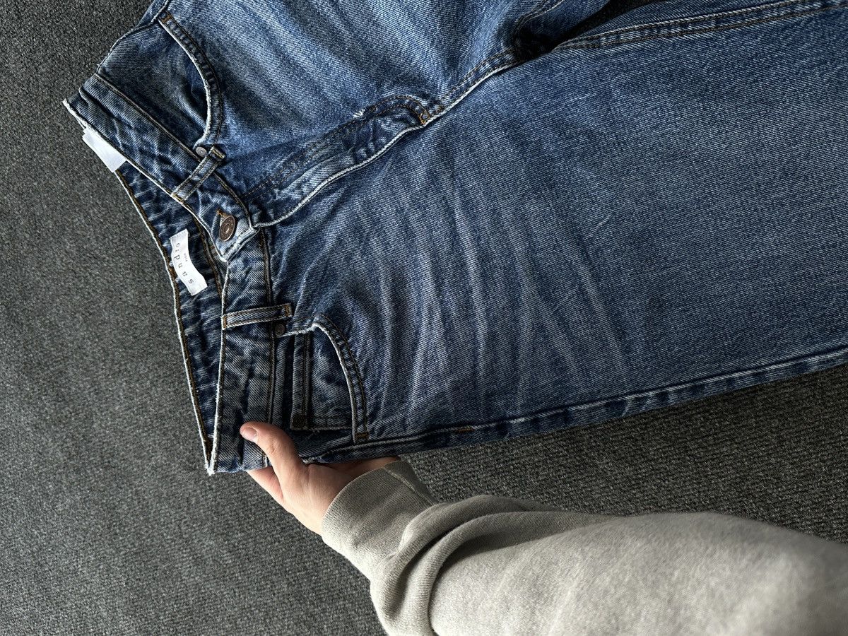 Sandro FLARED BOOTCUT 🚨 SANDRO WOMEN RARE BLUE DENIM PANTS Size 26" / US 2 / IT 38 - 6 Thumbnail