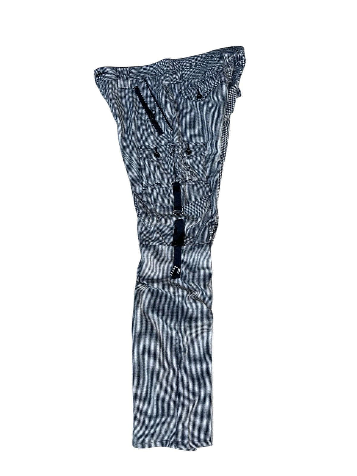 Nicole Club Nicole Hideaways Japan Houndstooth Cargo Flare Trouser Pant Size US 30 / EU 46 - 13 Thumbnail