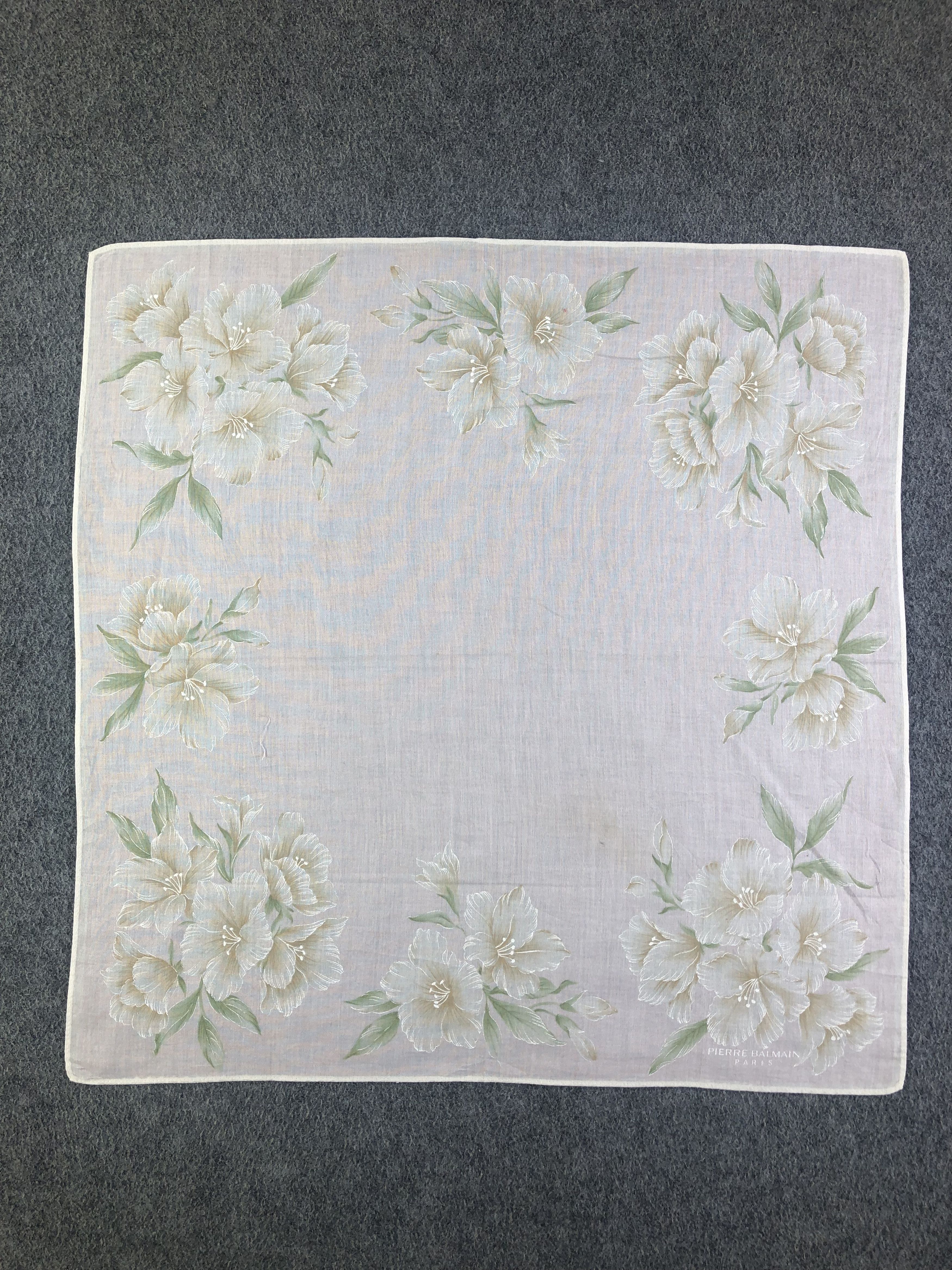 Pierre Balmain Pierre Balmain Handkerchief / Bandana / Neckerchief C523 Size ONE SIZE - 3 Thumbnail