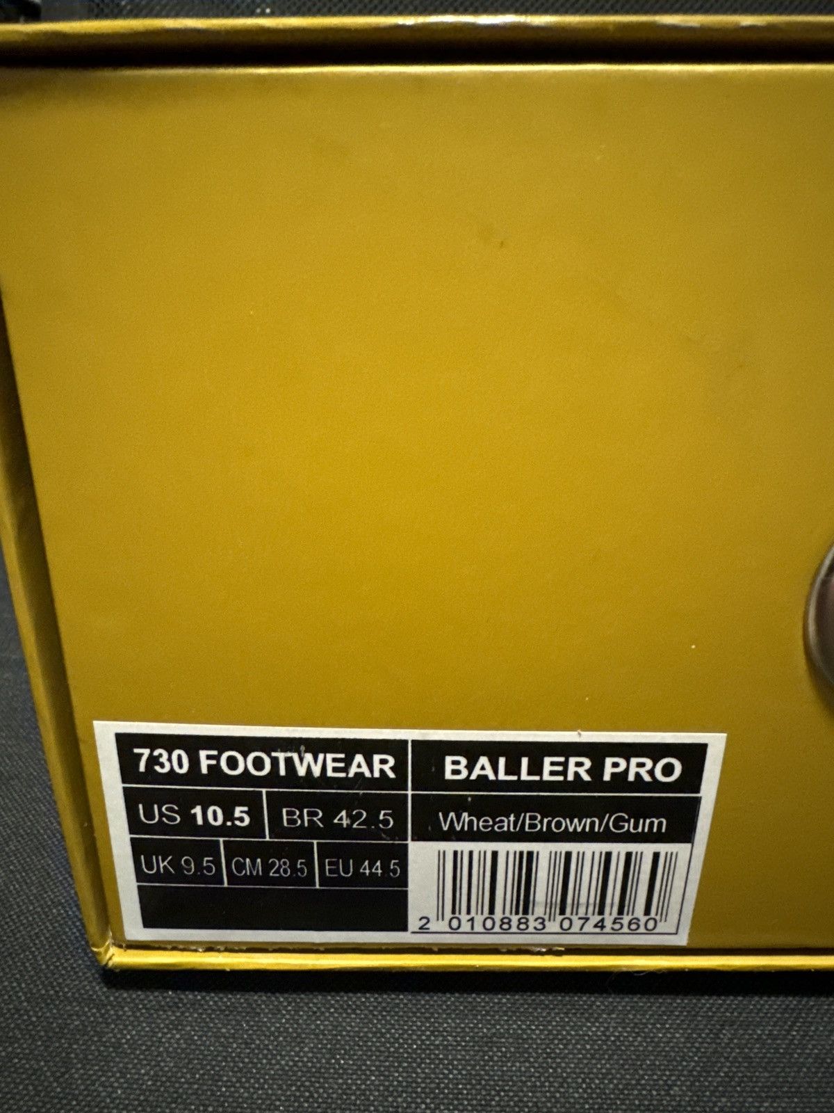 Asspizza WHEAT 730 FOOTWEAR BALLER PRO Size US 10.5 / EU 43-44 - 1 Thumbnail