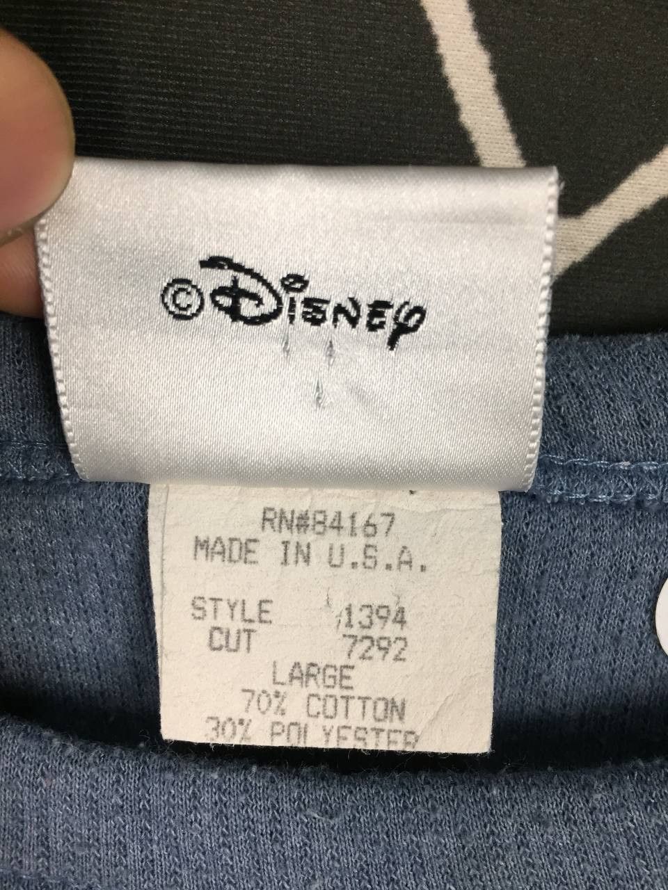 Disney Vtg Walt Disney World Mickey Mouse Thermal Long Sleeve Tee Size US L / EU 52-54 / 3 - 10 Thumbnail