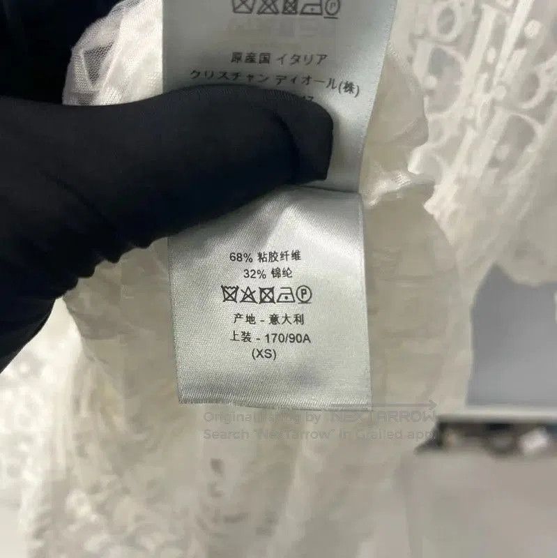 Dior Dior White Lightweight Women's T. Size XS / US 0-2 / IT 36-38 - 6 Thumbnail