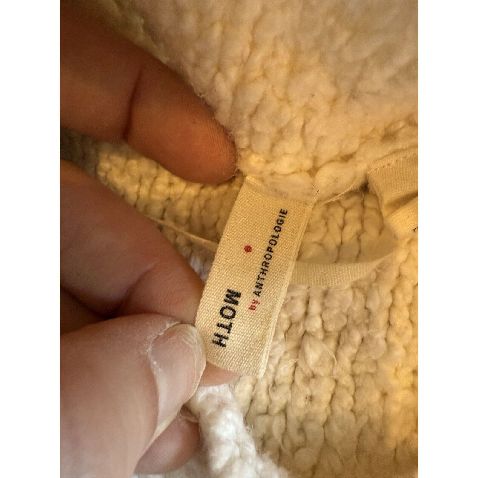 Anthropologie Moth Anthropologie Juliette Chunky Knit Sweater XS Mock neck Size XS / US 0-2 / IT 36-38 - 5 Thumbnail