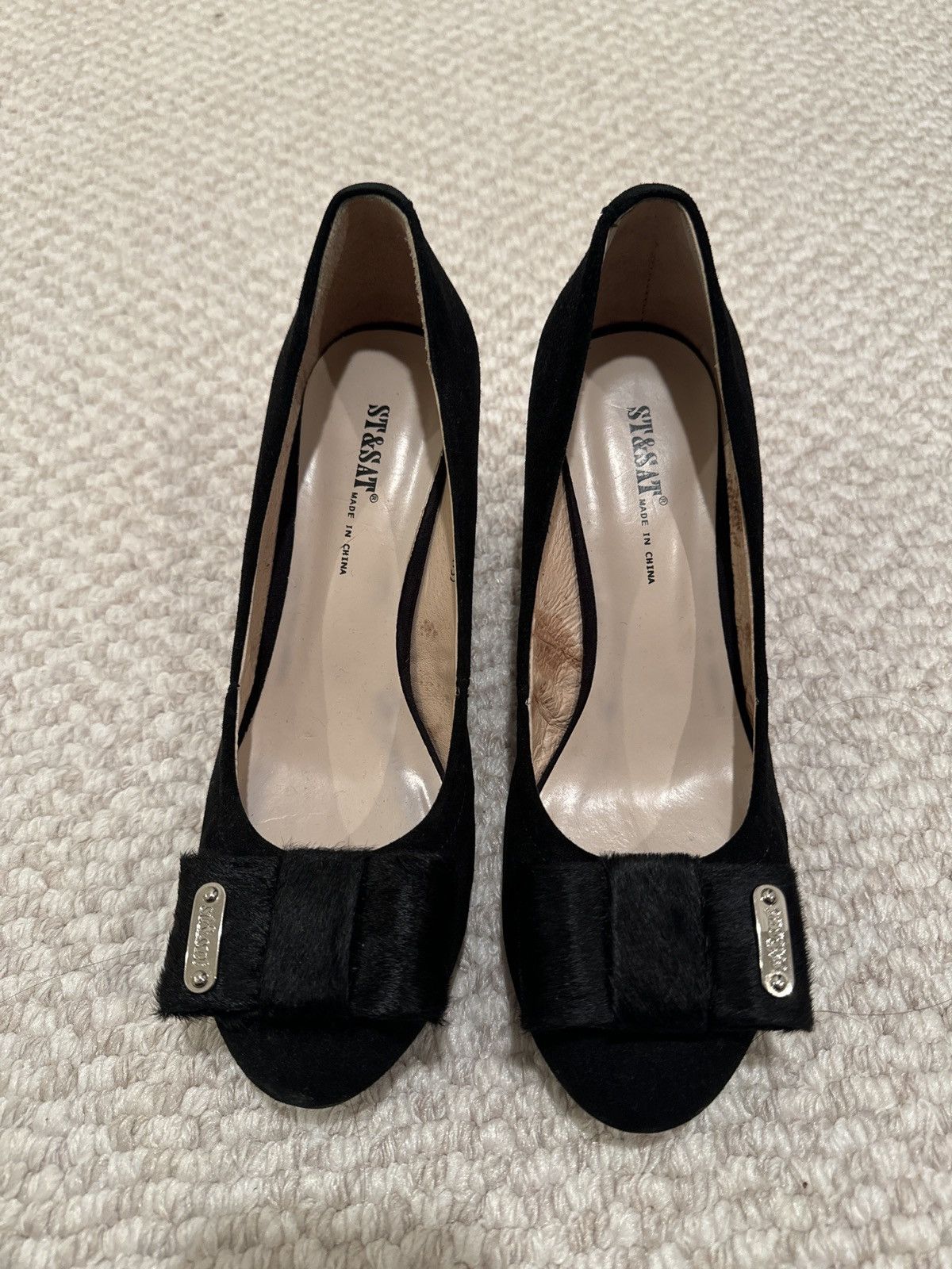 Other Black Heels Size US 6.5 / IT 36.5 - 1 Thumbnail