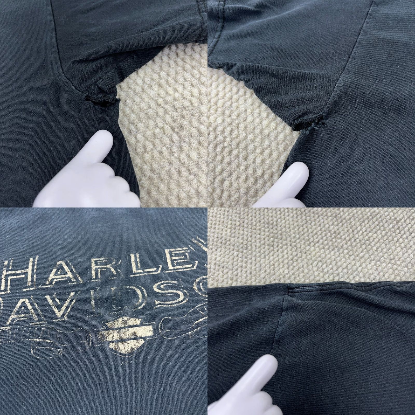 Harley Davidson VINTAGE Harley-Davidson Shirt Men XL Black Sun Faded Grunge Y2K Distressed Sun Faded Grunge Harley-Davidson Shirt Men XL Black Size US XL / EU 56 / 4 - 8 Thumbnail