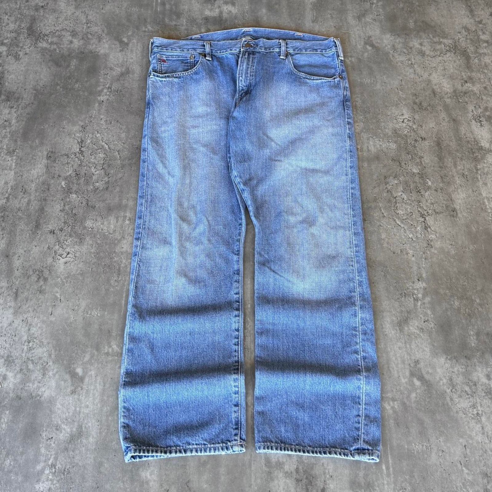Polo Ralph Lauren × Vintage Vintage Y2K Polo Ralph Lauren Embroidered Denim Jeans Size US 38 / EU 54 - 2 Thumbnail