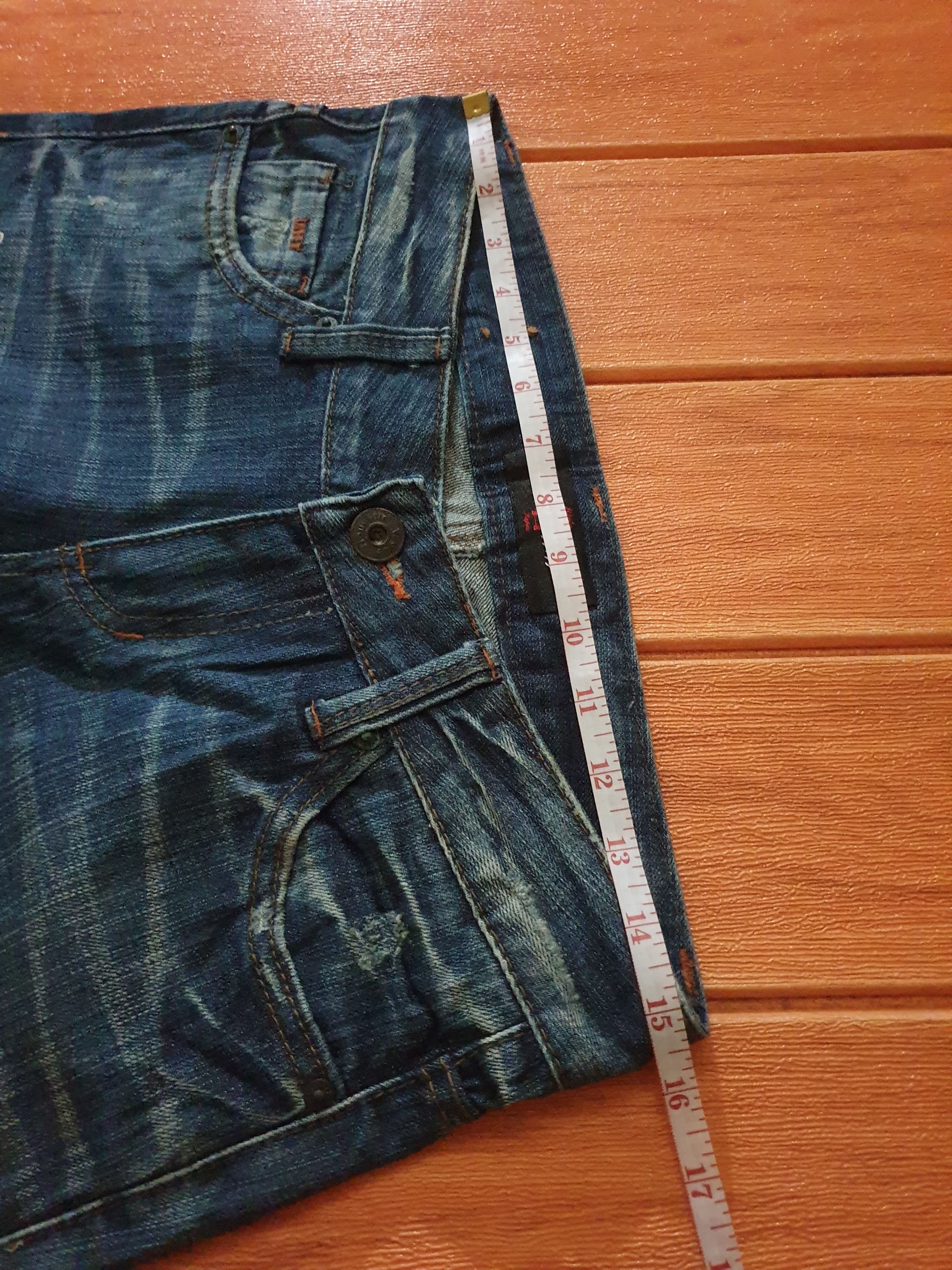 Japanese Brand 💥Horizumi going fish denim pant Size US 31 - 10 Thumbnail