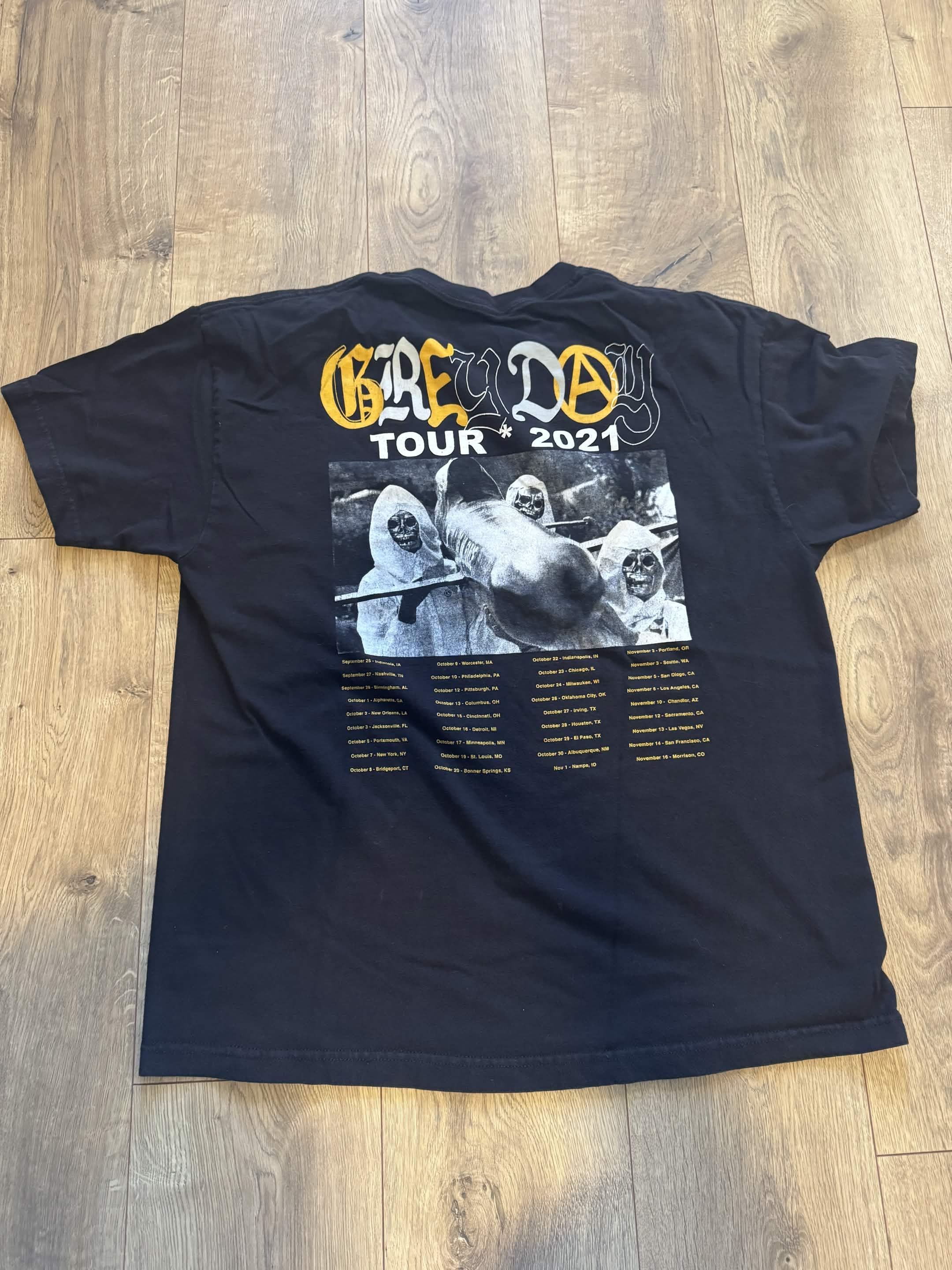 G59 Records GreyDay 2021 Tour Tee Size US XL / EU 56 / 4 - 2 Thumbnail