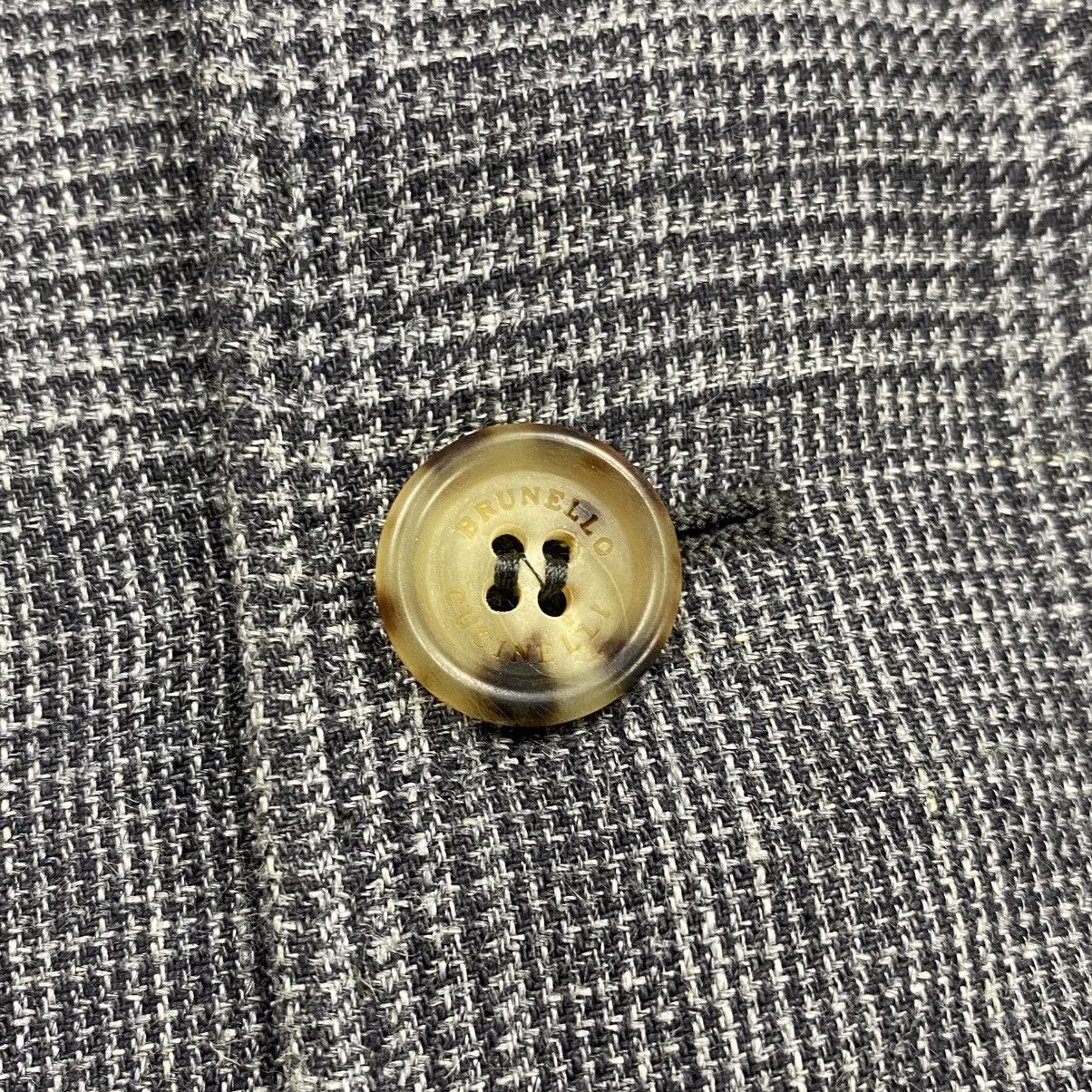 Brunello Cucinelli Nailshead Blazer Size 52S - 3 Thumbnail