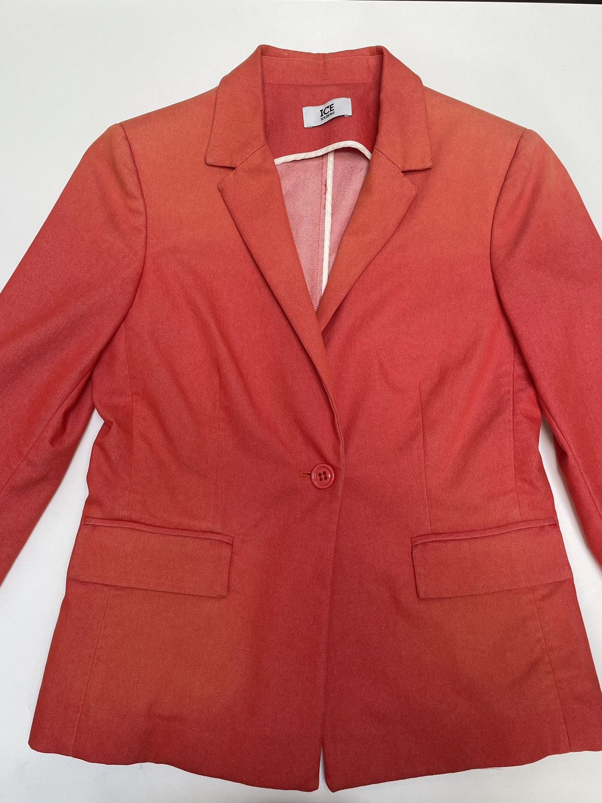 Iceberg Red/orange cotton blazer Size M / US 6-8 / IT 42-44 - 2 Thumbnail