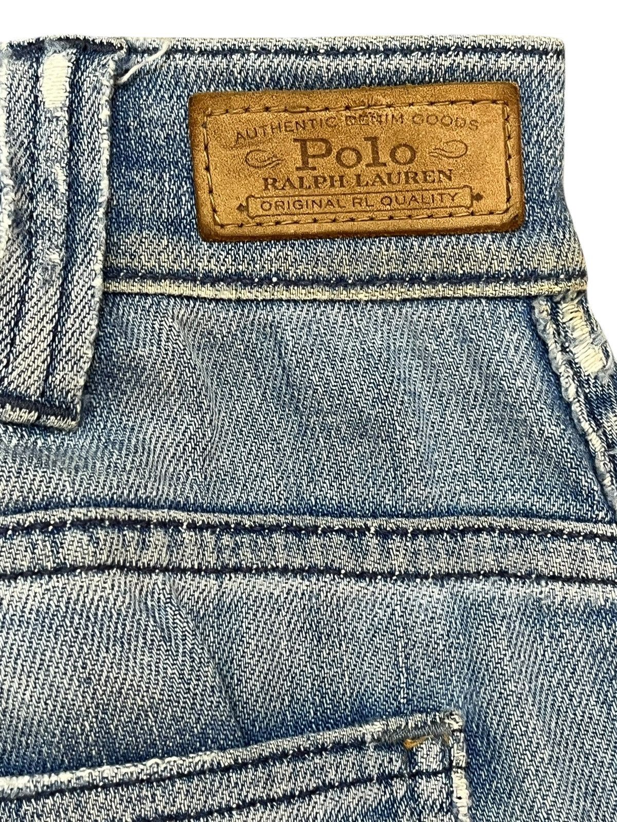 Polo Ralph Lauren × RRL Ralph Lauren × Ralph Lauren Vintage Polo Ralph Lauren Flare Mural Denim Size US 28 / EU 44 - 10 Thumbnail
