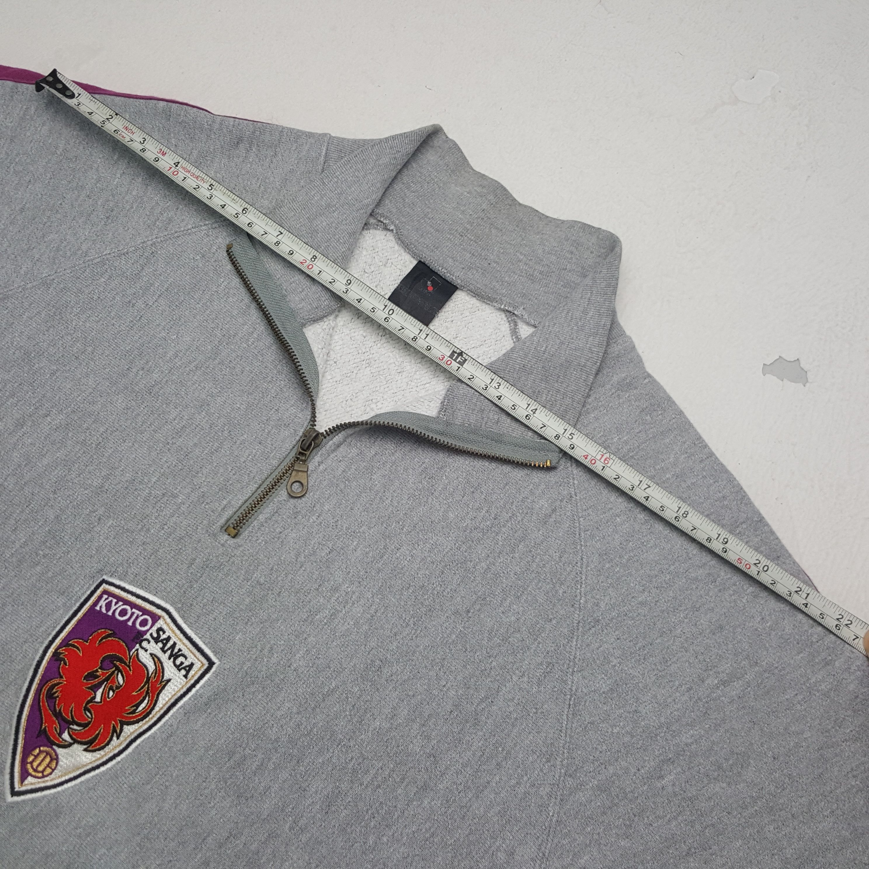 Vintage Vintage Kyoto Sanga FC Japanese Soccer Team Sweatshirt Size US M / EU 48-50 / 2 - 5 Thumbnail