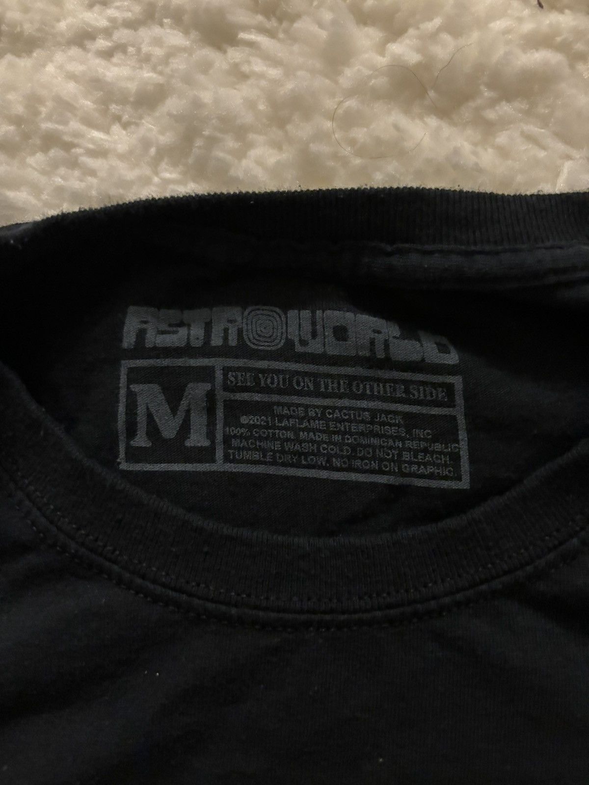 Travis Scott Astroworld Fest 2021 See You in Utopia Goat Tee Size US M / EU 48-50 / 2 - 3 Thumbnail