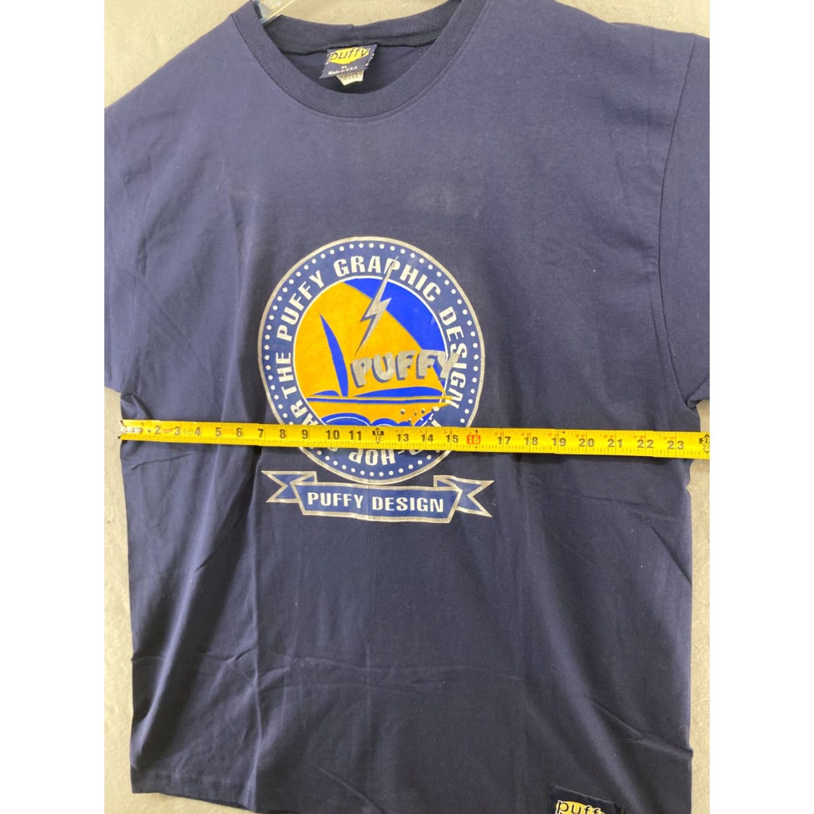 Vintage VINTAGE Hip Hop T-Shirt Mens Large Blue 90s Street Wear Tee Size US L / EU 52-54 / 3 - 2 Thumbnail
