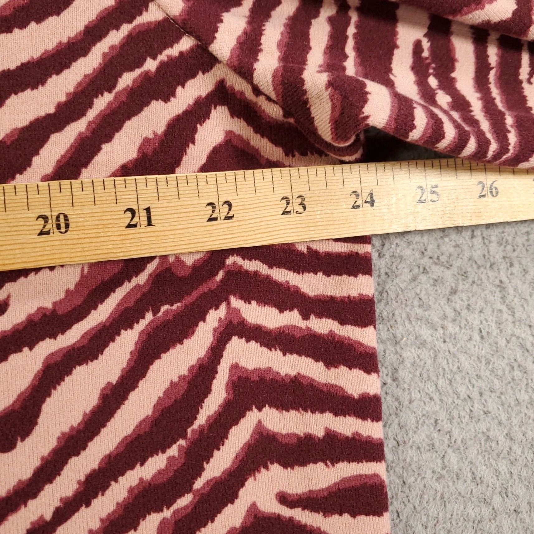 Vintage Belle Kim Gravel Top Womens Sz XL Brushed Animal Print Tiger Soft Sweatshirt Top Size XL / US 12-14 / IT 48-50 - 7 Thumbnail